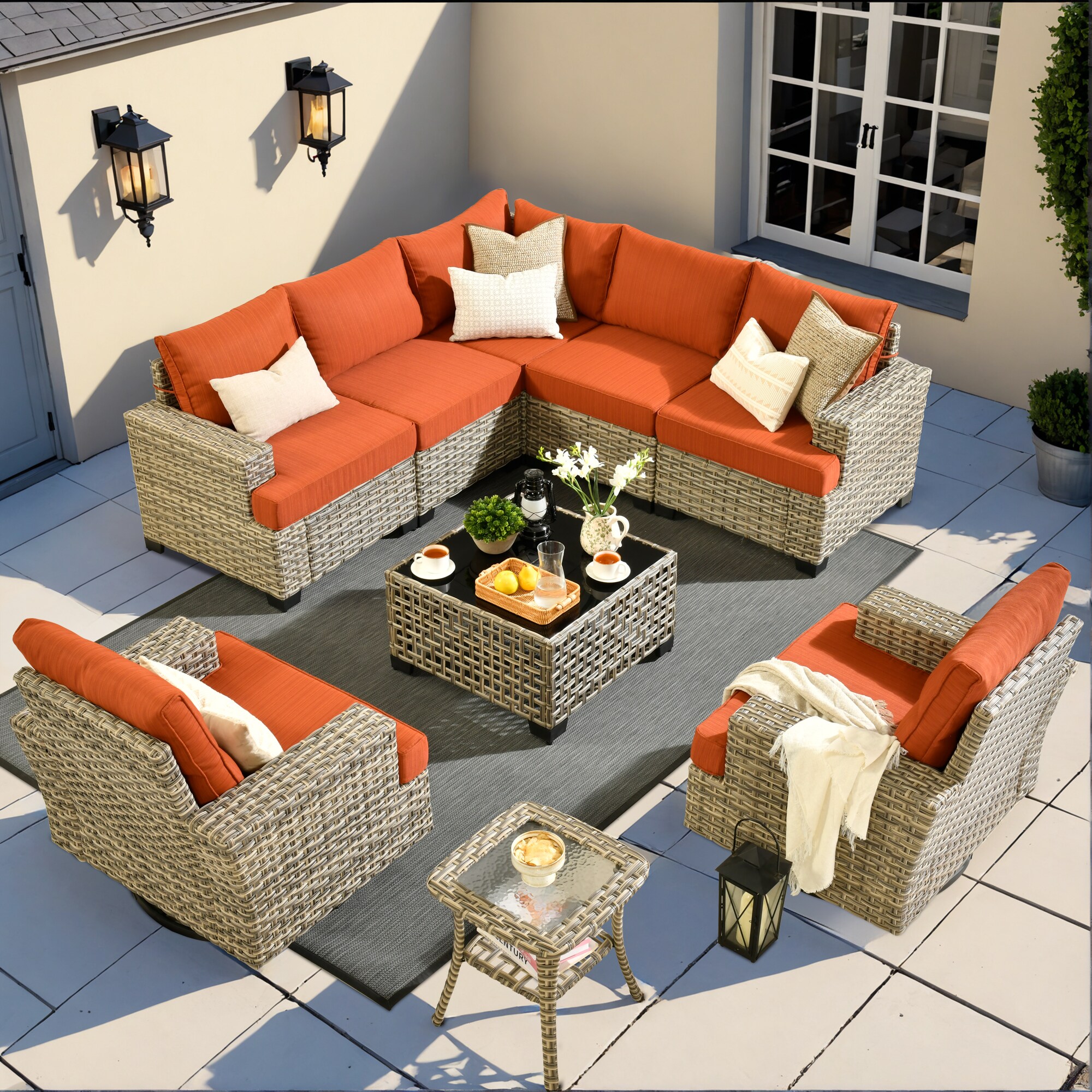 XIZZI XITBS809C4-RC3 Patio-Sofas-Daybeds - View #2