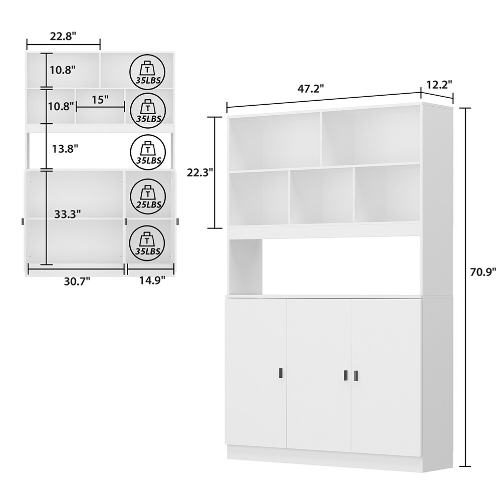 Homsee V-KF210161-01 Dining-Kitchen-Storarge - View #15