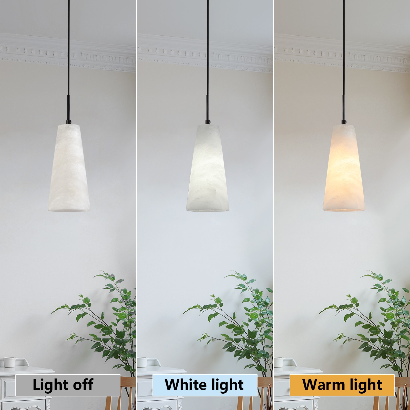 ZHLLMQ JP-3140-BLACK-2 Pendant-Lights - View #3