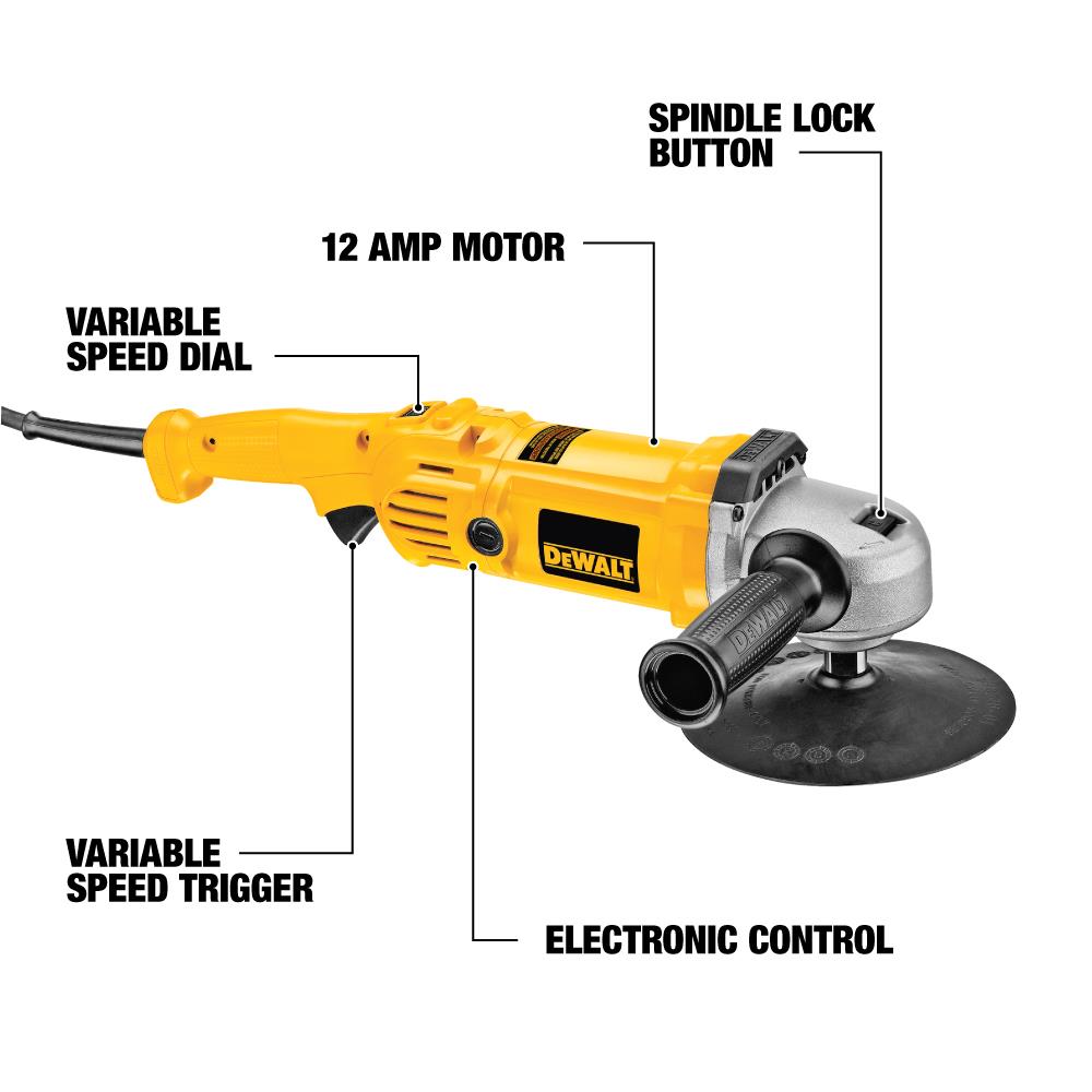 9-in Variable Speed Corded Polisher Polishers department at Lowes.com