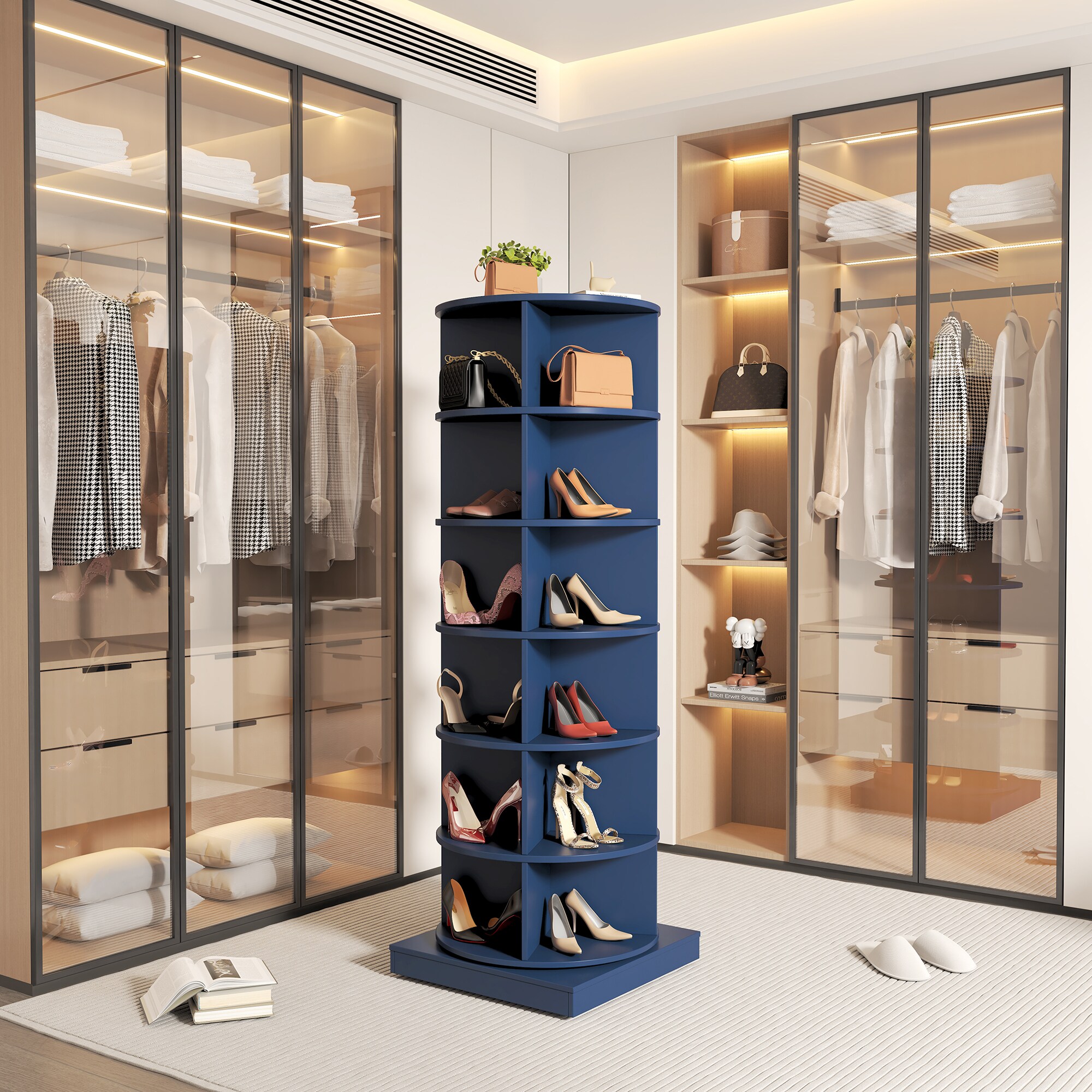 SINOFURN SYC080005BL Shoe-Racks - View #3