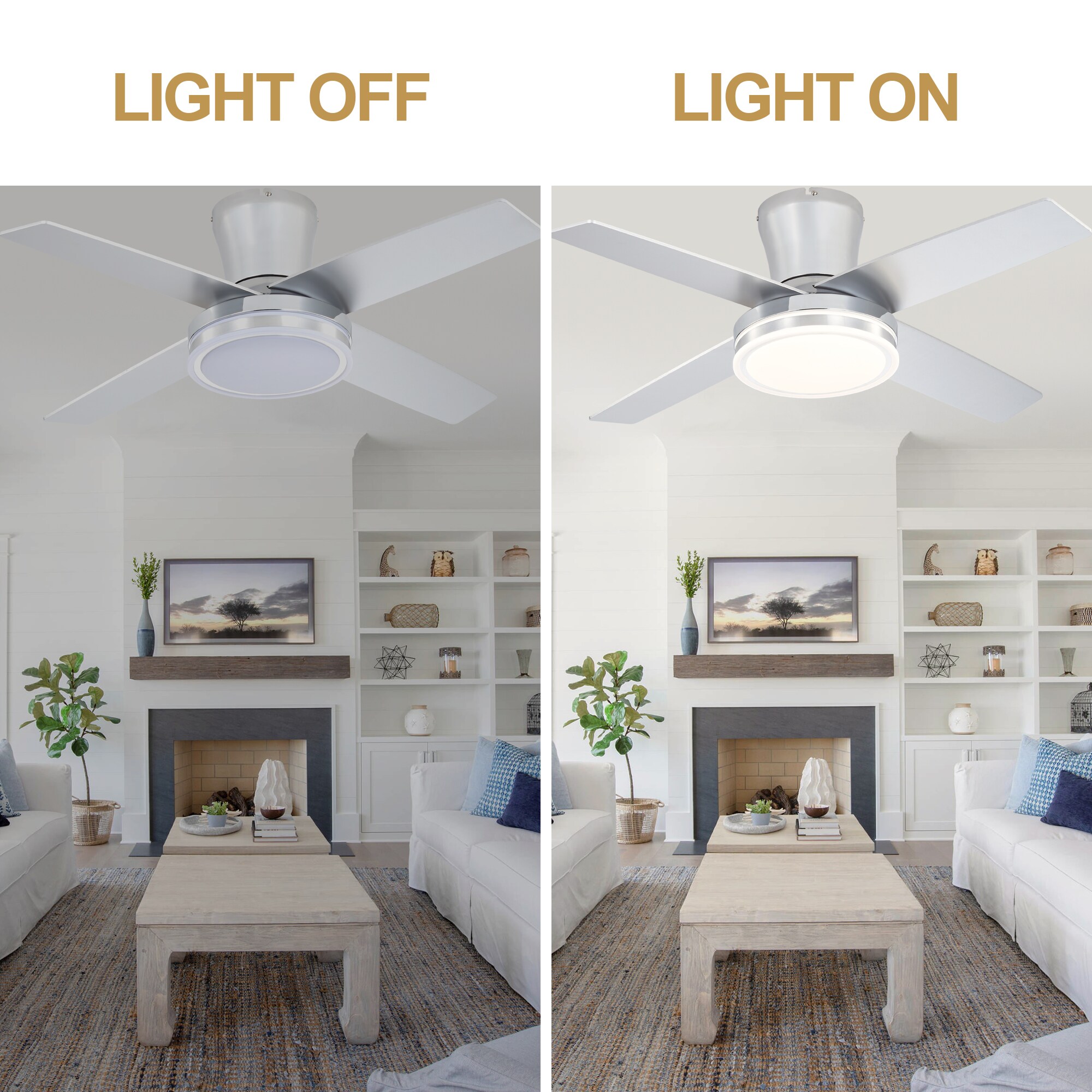 Oaks Decor DC4401OKEL-C Ceiling-Fans - View #6