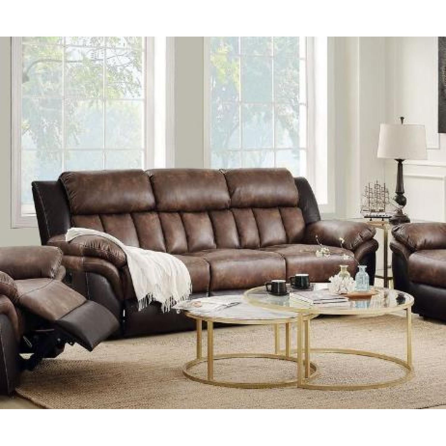 JASMODER 55425 38.00-Inches Modern Espresso Sofa