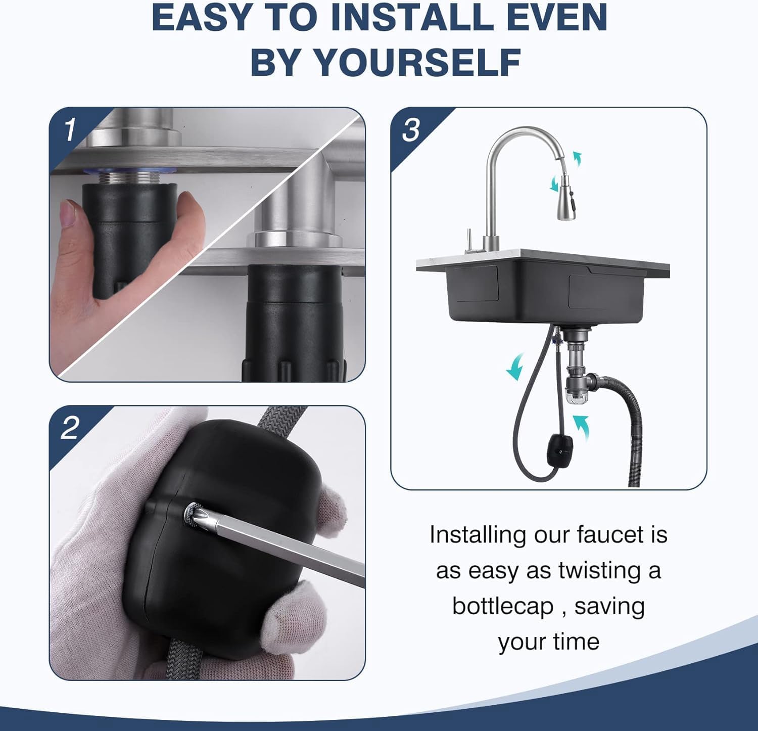 Afoxsos LAF0126K09 Kitchen-Faucets - View #6