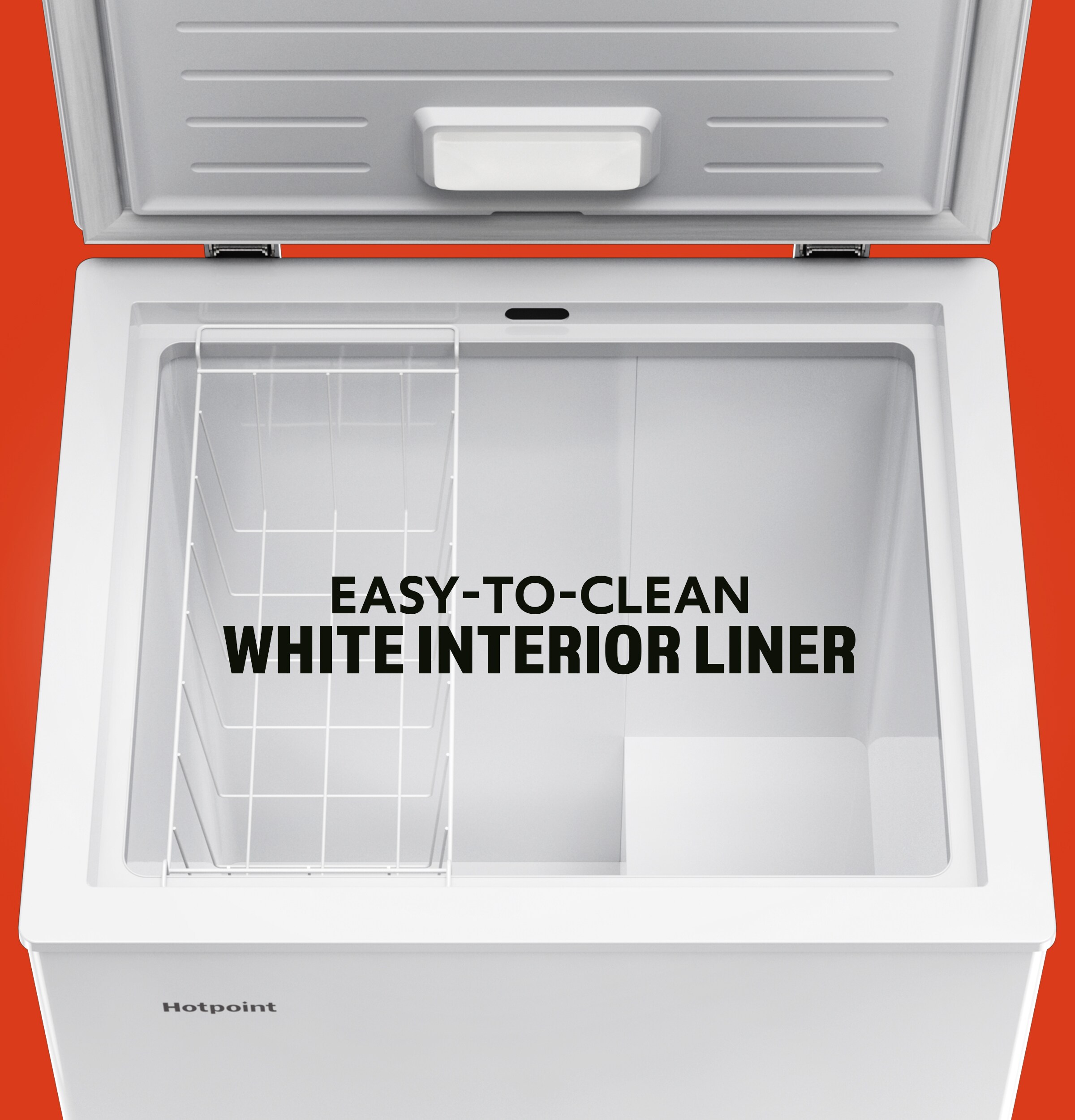 Hotpoint 8.8-cu ft Manual Defrost Chest Freezer (White)