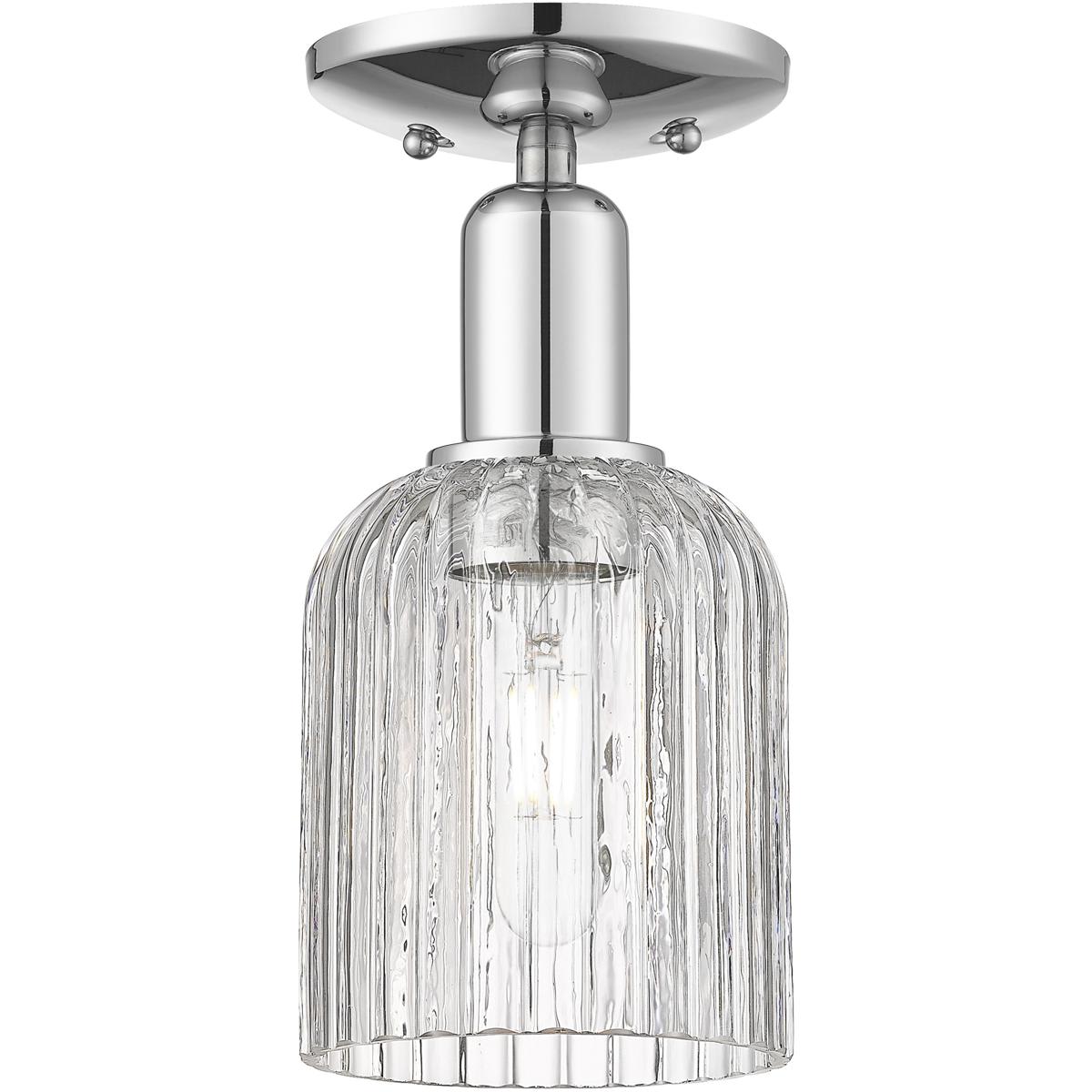 Innovations Lighting 2869178 716-1C-PC-G559-5CL Bridal Veil Semi-Flush Mount