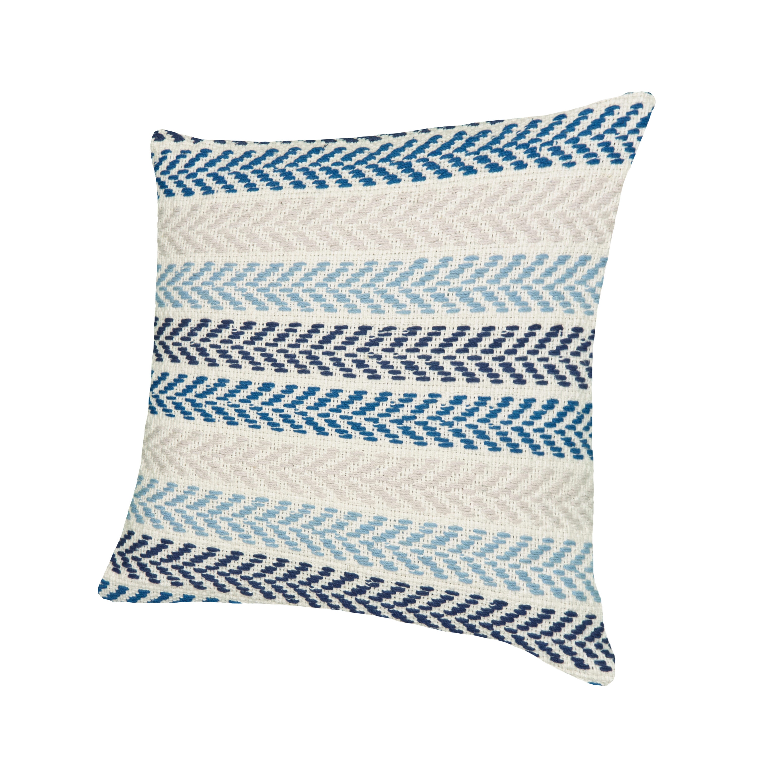 LR Home Altair Clear Skies Chevron Throw Pillow - Blue