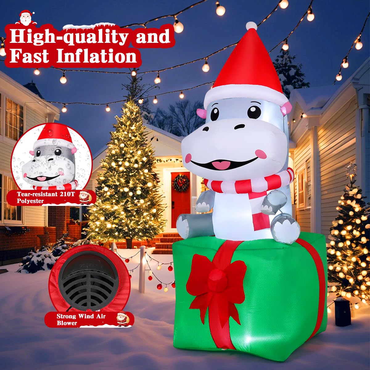 GOOSH DJ-SD-27531 Christmas-Inflatables - View #3