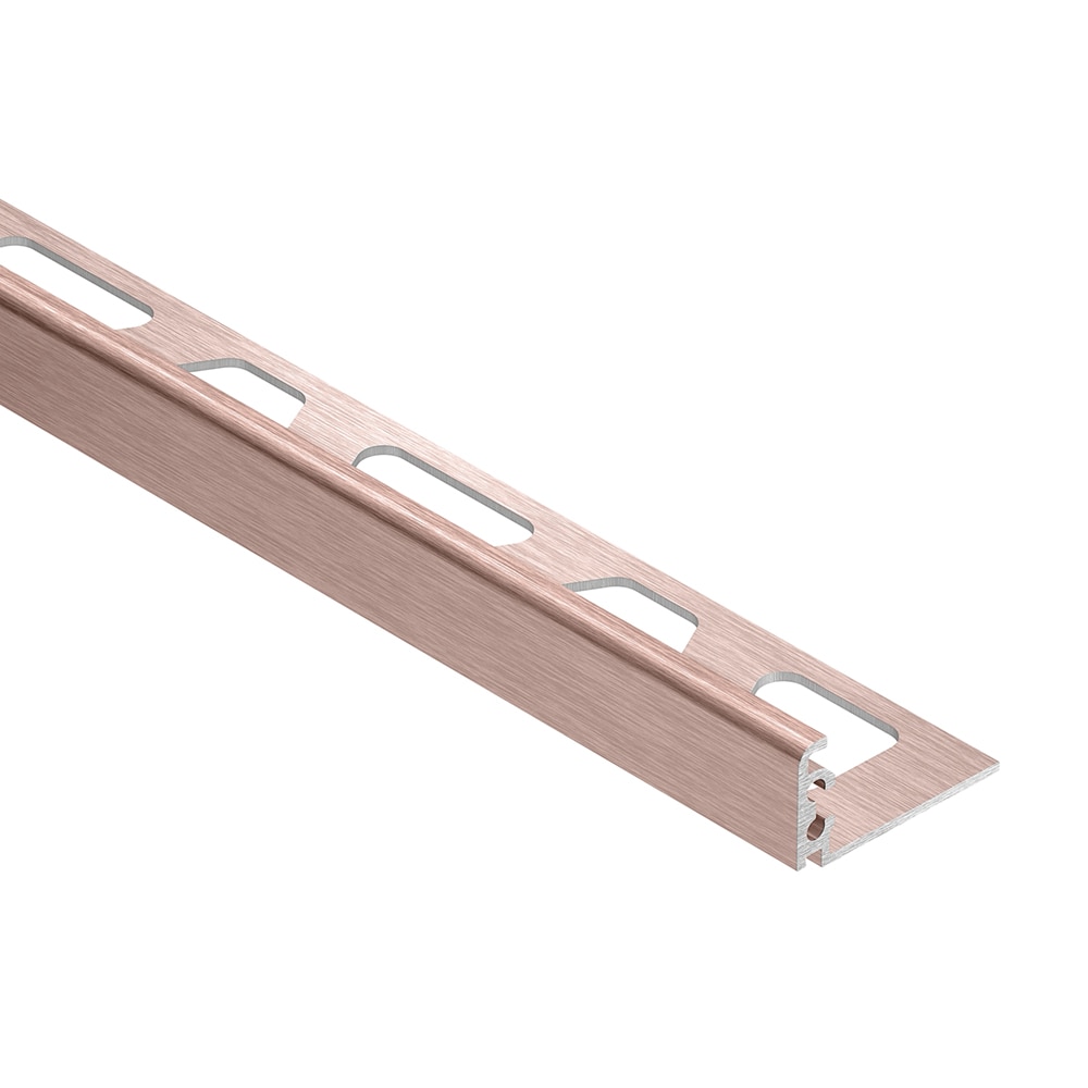 Schluter Systems Rondec Brushed Copper Anodized Aluminum Metal 90