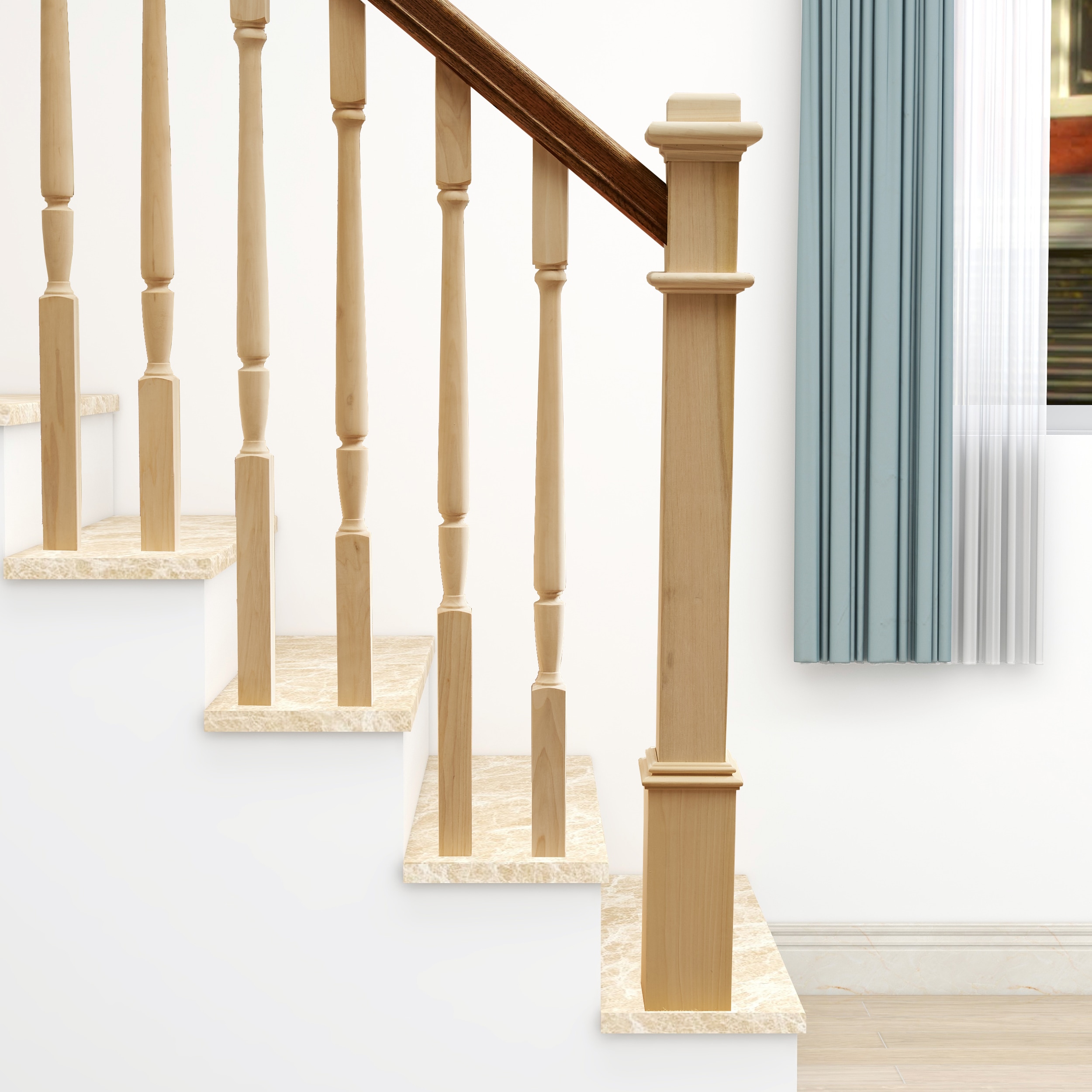 RELIABILT WG960POP Interior-Stairpart-Newel-Posts - View #5