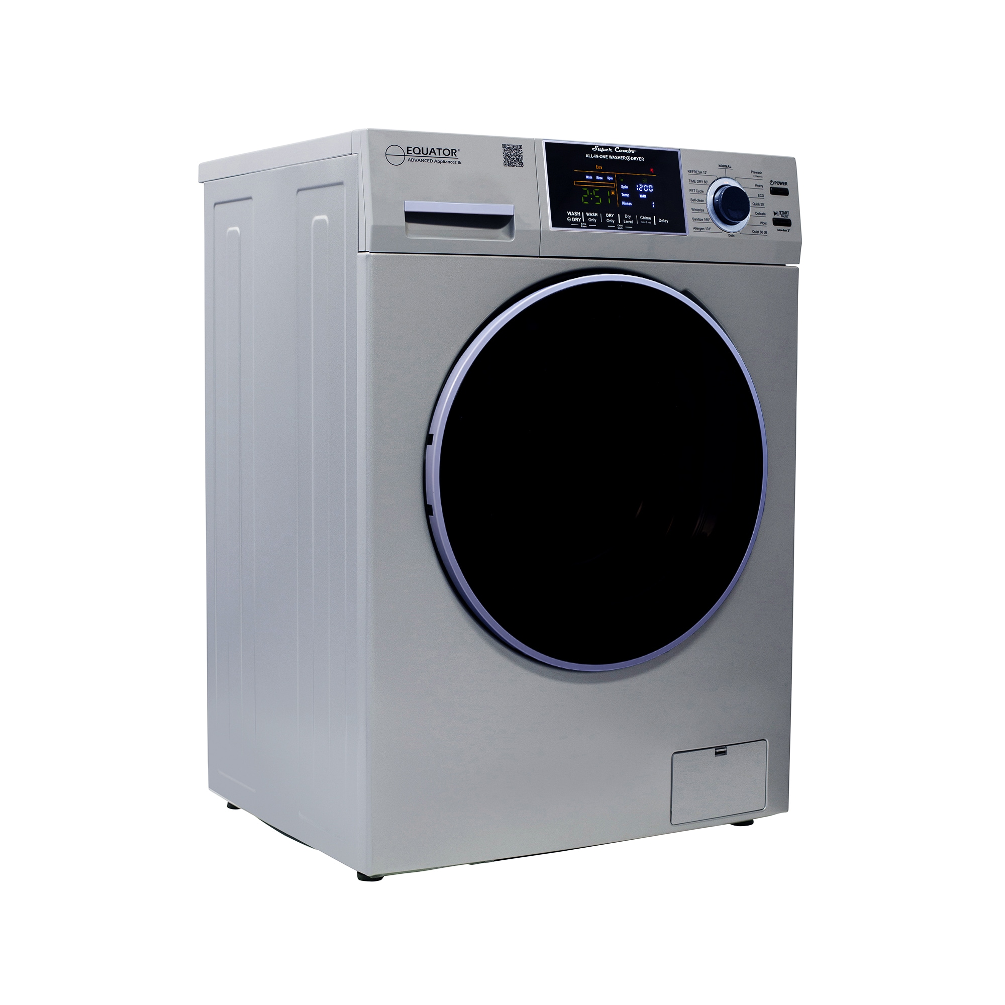 Equator Advanced Appliances EZ 4800 V SILVER Combination-Washers-Dryers - View #6