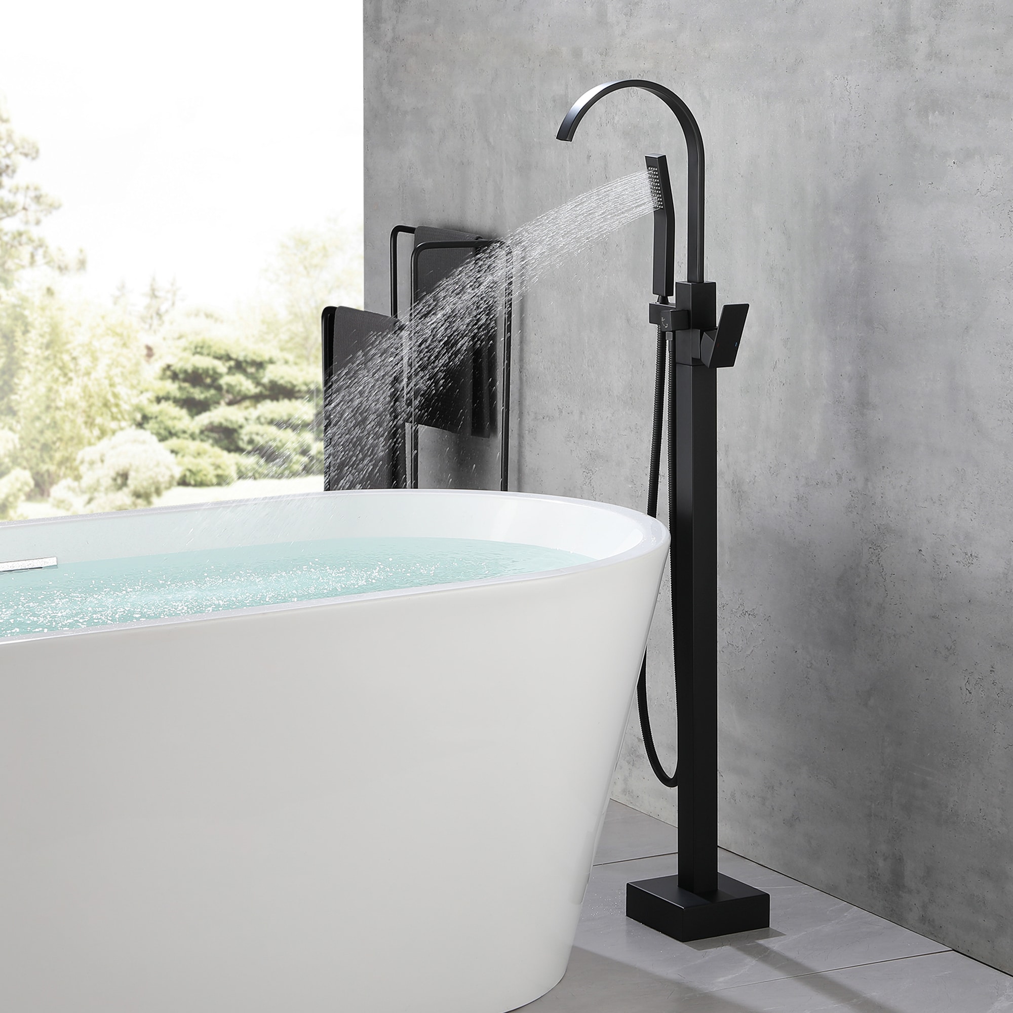Kahomvis TC-QPW6-8232 Roman-Tub-Faucets - View #3