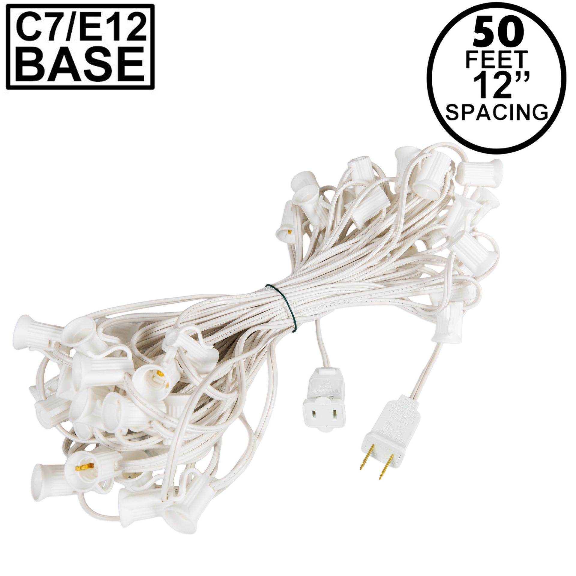Novelty Lights C75012-WH Patio-String-Lights - View #2