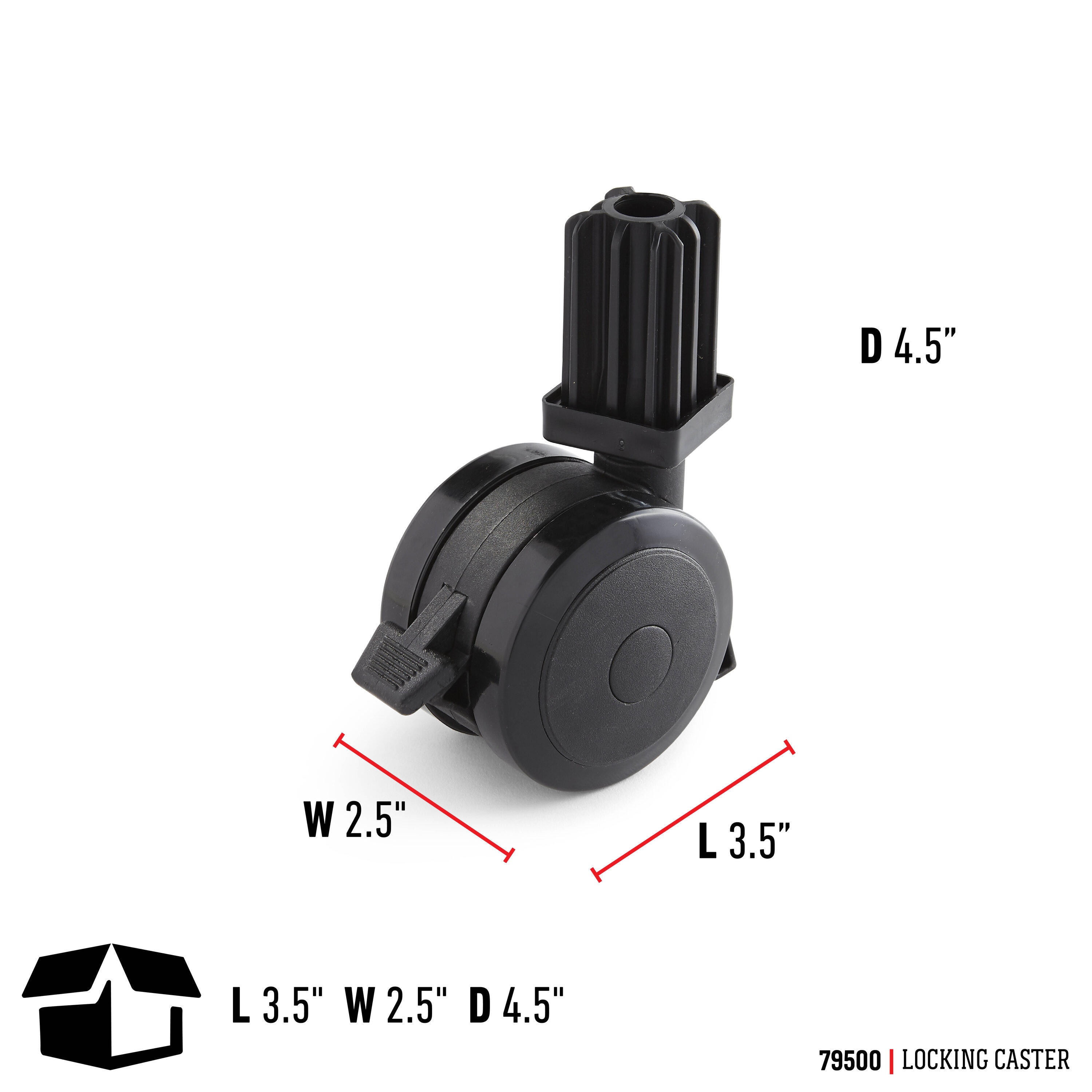 Weber 79500 casters - View #2