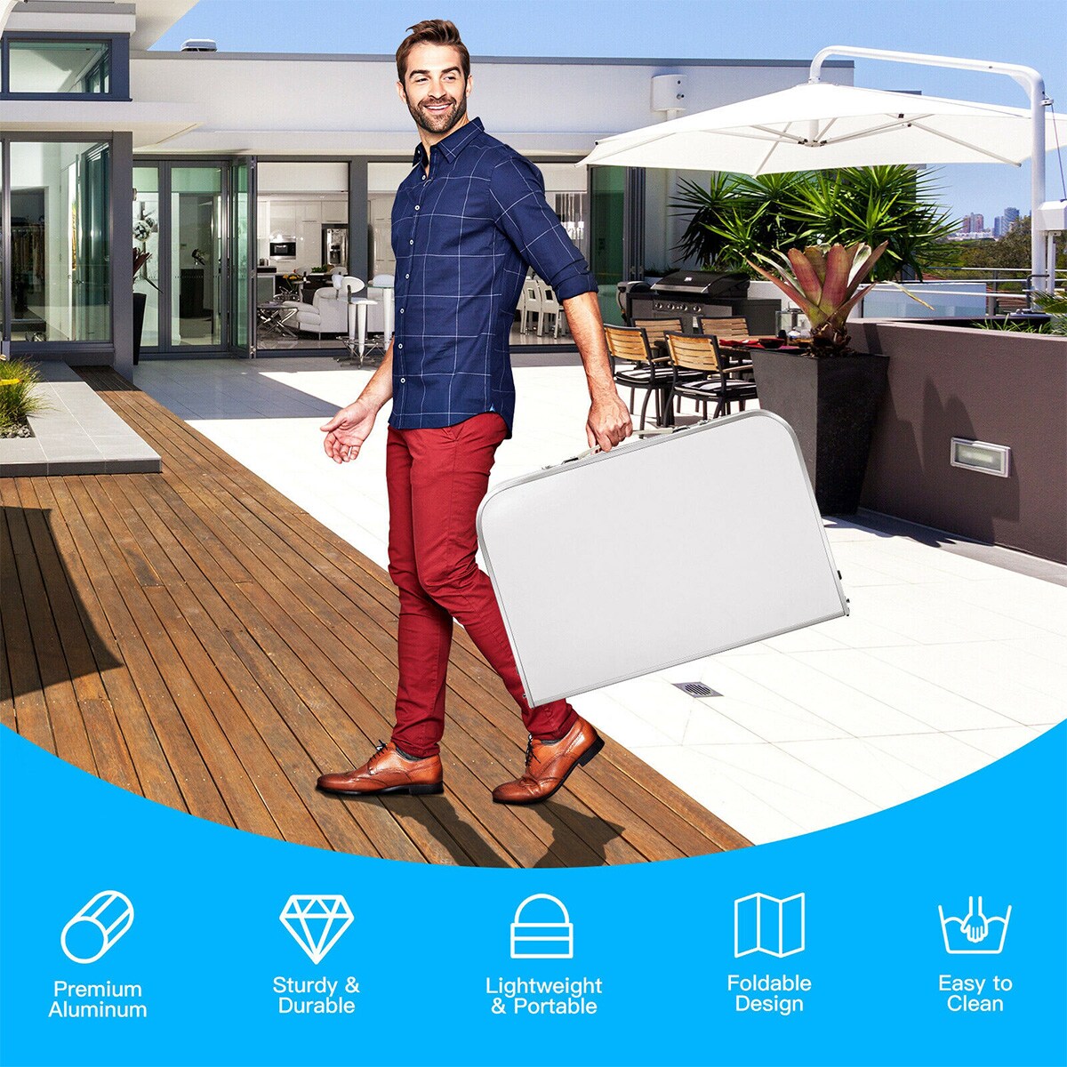 WELLFOR NCHY-606PT Patio-Tables - View #8