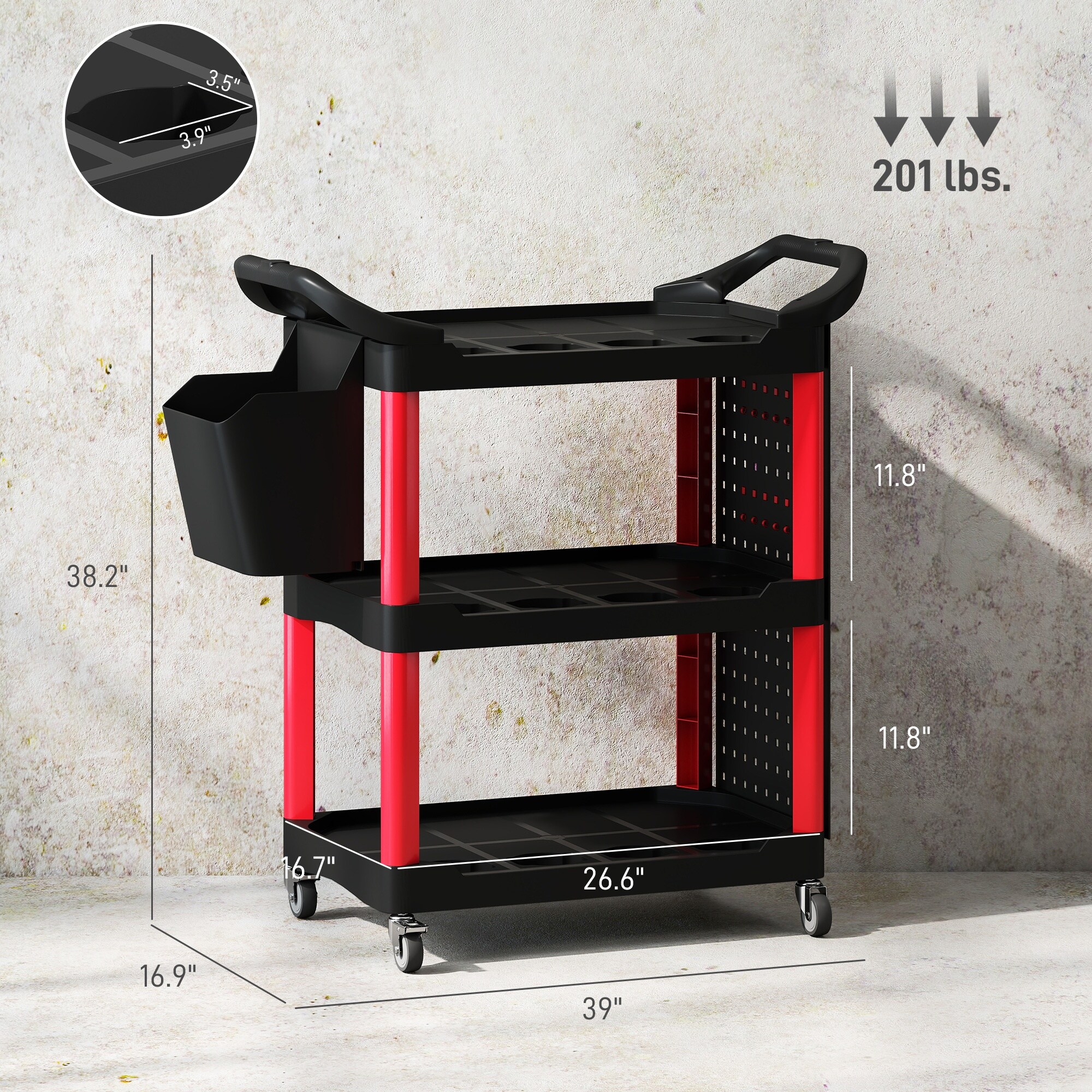 Wooakway FXLS0607-605D23 Utility-Carts - View #4
