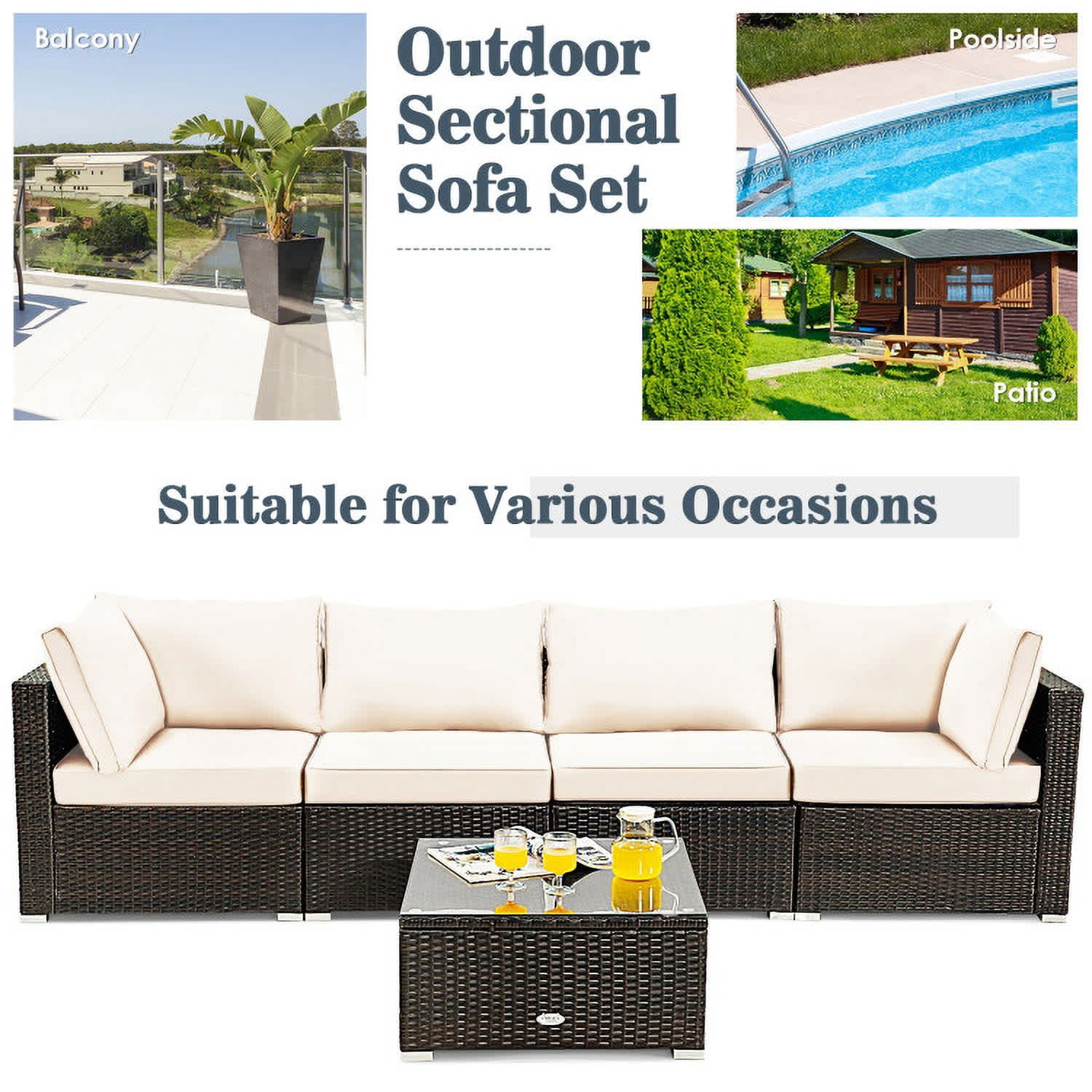 Choco Moon 6259983698658 Patio-Conversation-Sets - View #4
