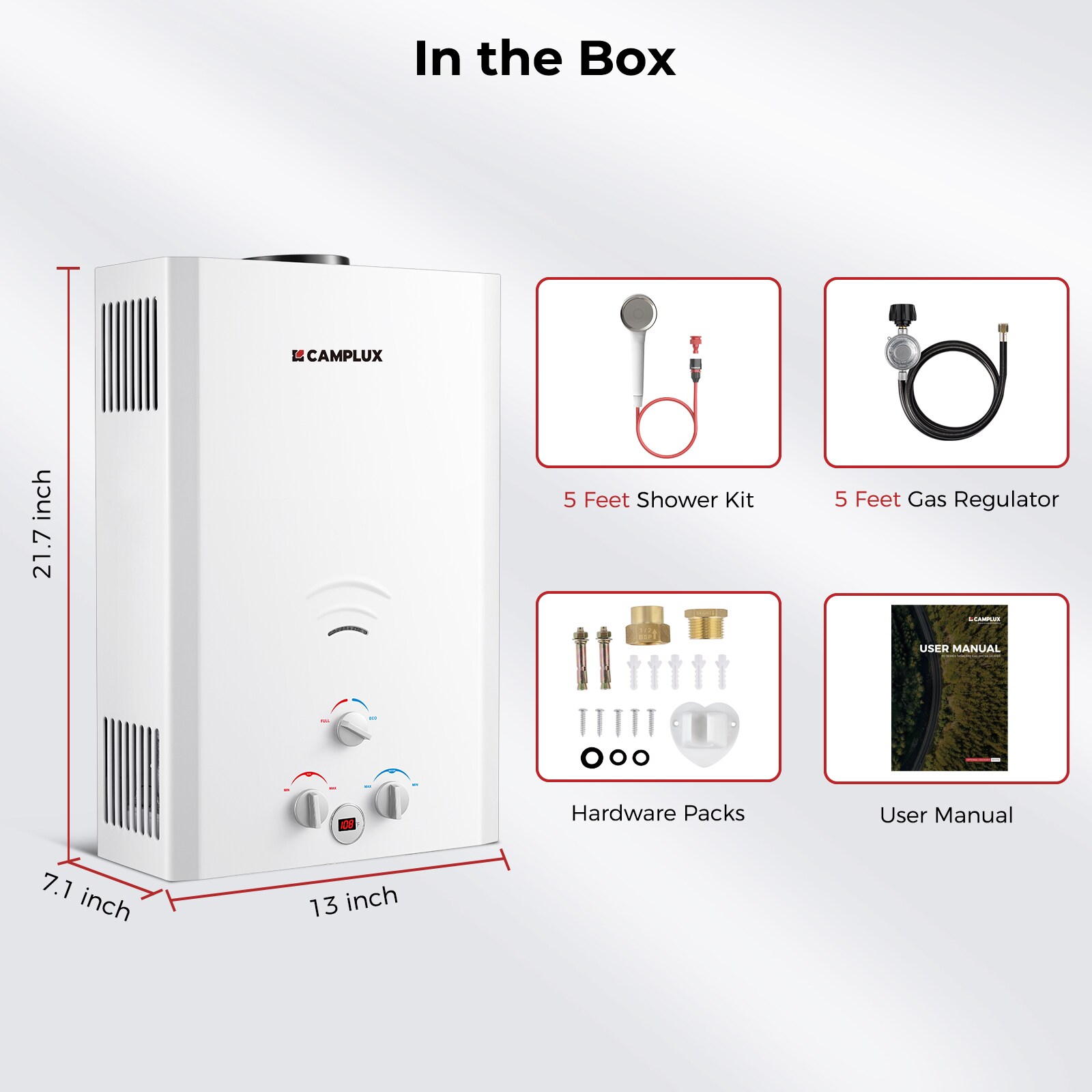Camplux BW264-N Gas-Water-Heaters - View #7