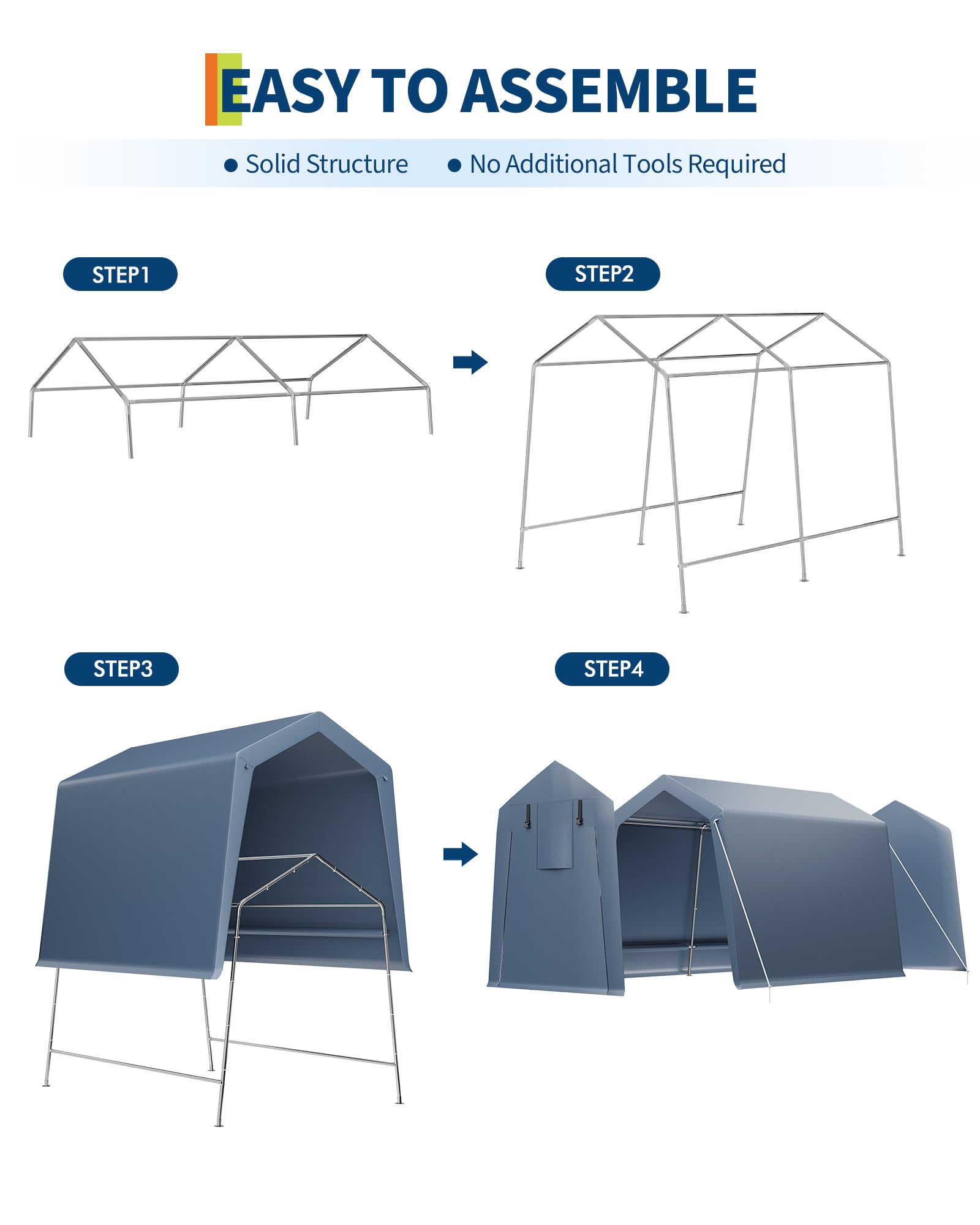 DEXSO ENCOREPPGBA16575 Carport-Covers - View #3