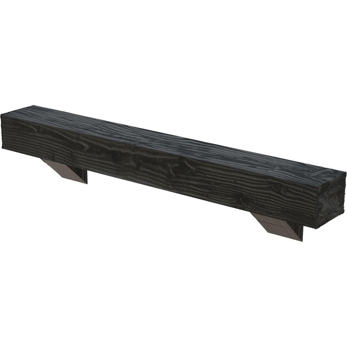 Ekena Millwork MANUSD04X06X72BKES Mantel-Shelves - View #3