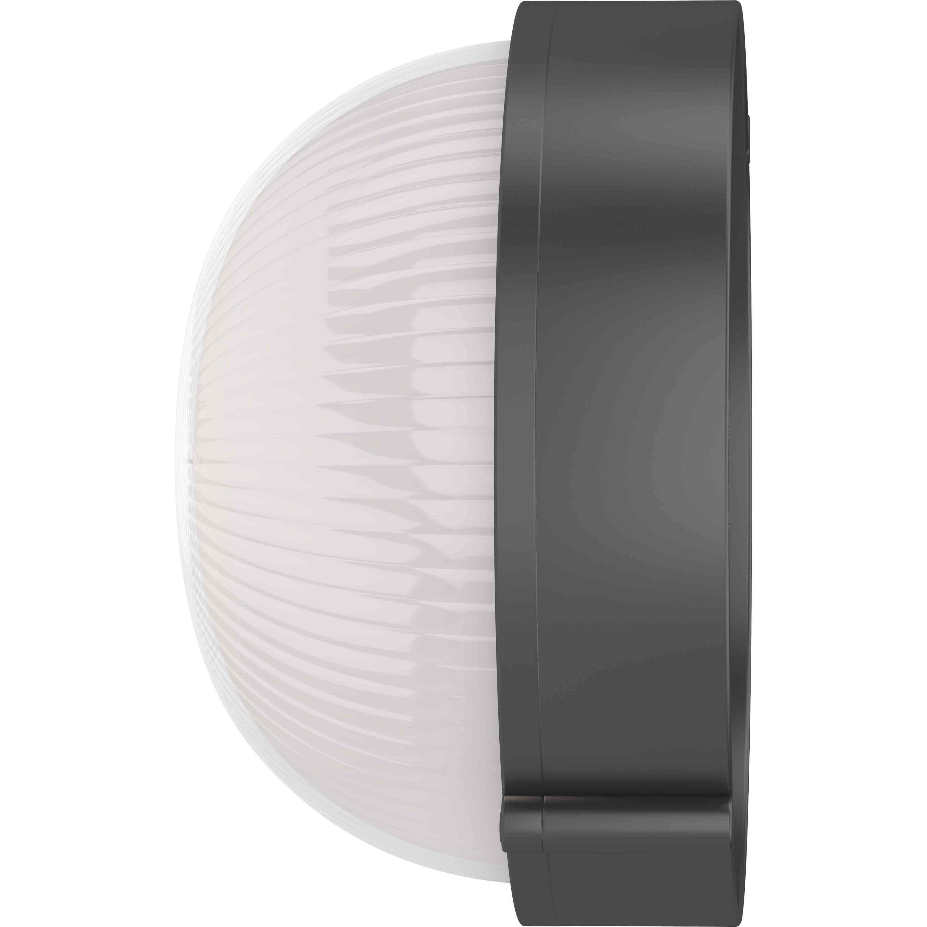 Volume Lighting Cast Aluminum 10" Black Outdoor Bulkhead Light