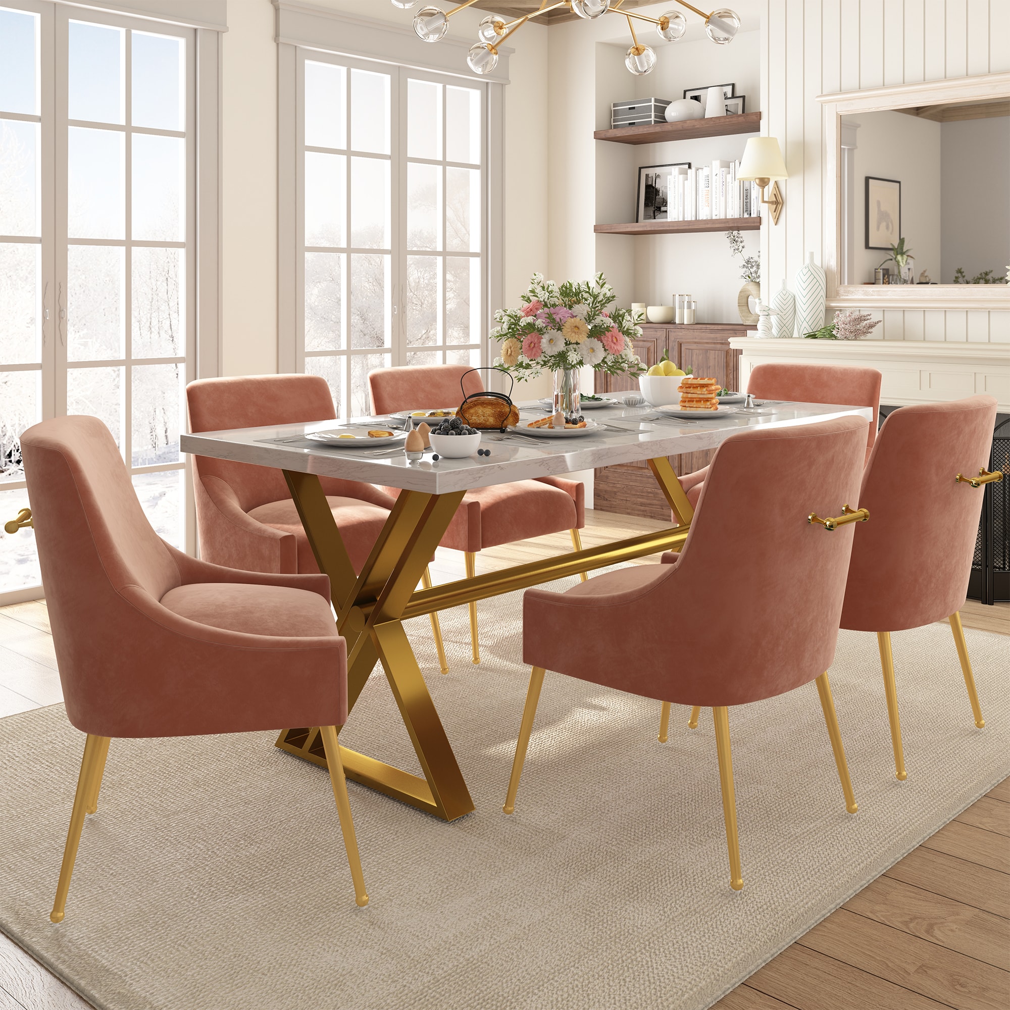 Clihome CL-DLS700PINK Dining-Sets - View #3