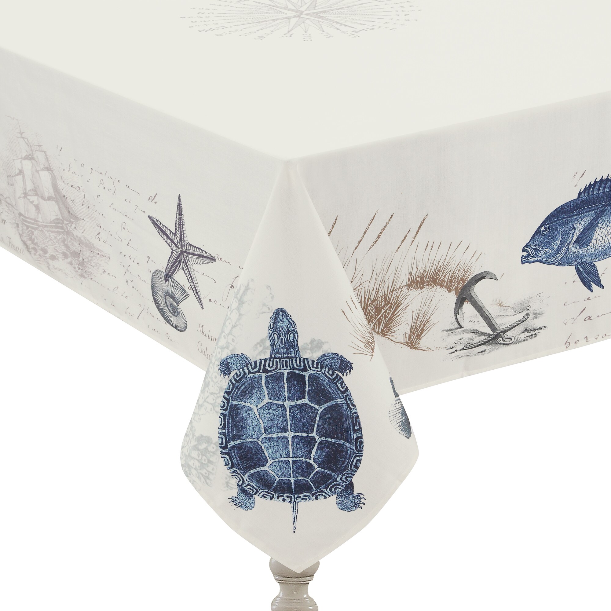 Laural Home SP70120TC Indoor Multiple Colors/Polyester Table Cover for 8-ft rectangle