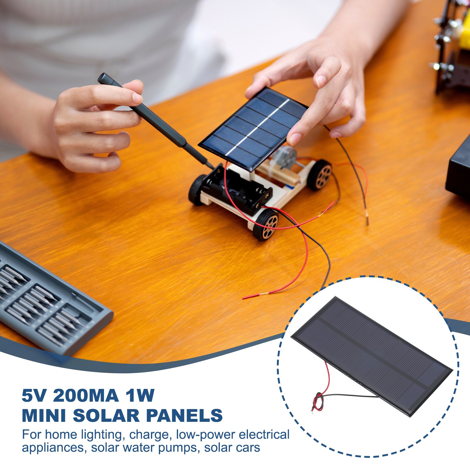 Unique Bargains S25093000UX9125 Solar-Panels - View #4