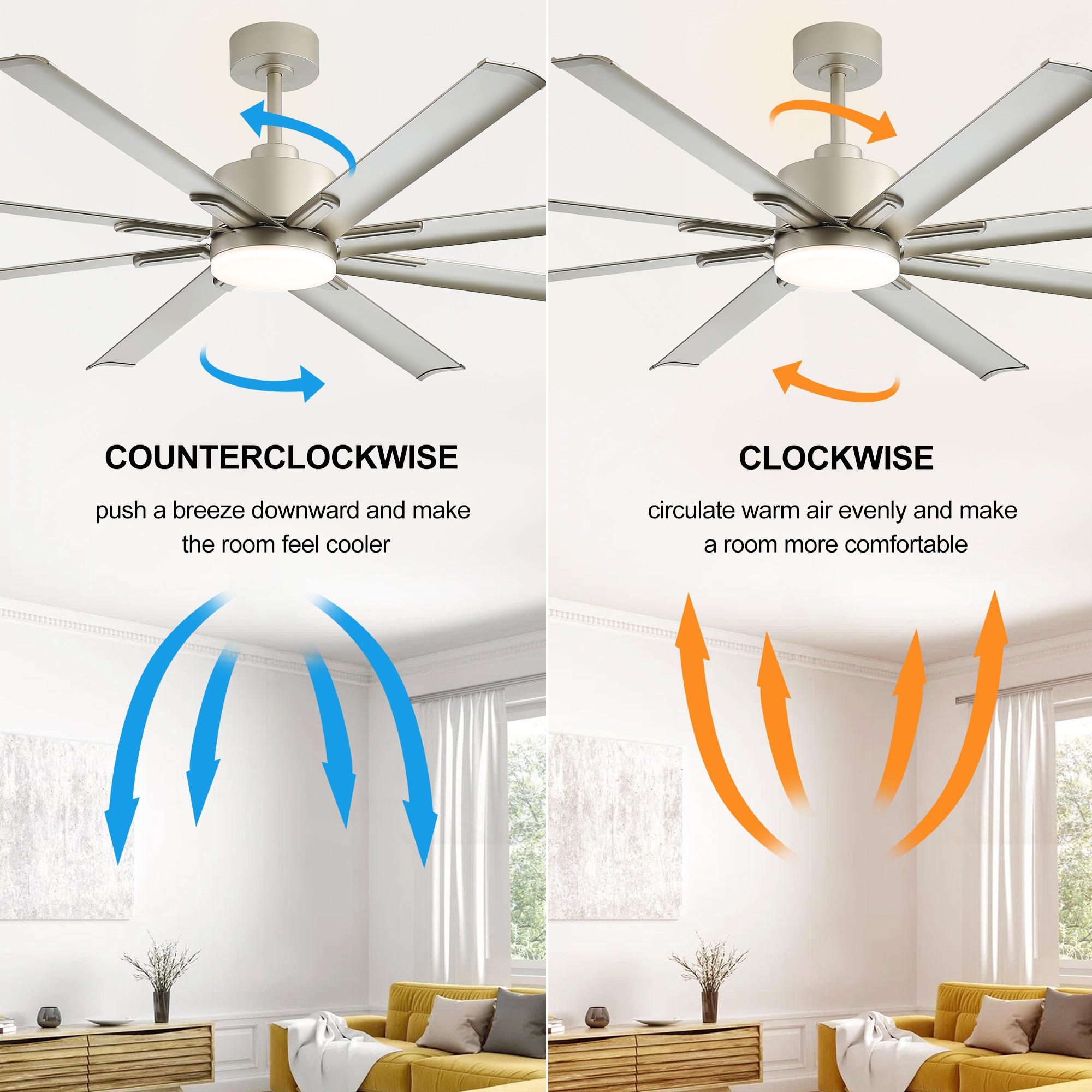 Breezary 32004-CG Ceiling-Fans - View #5