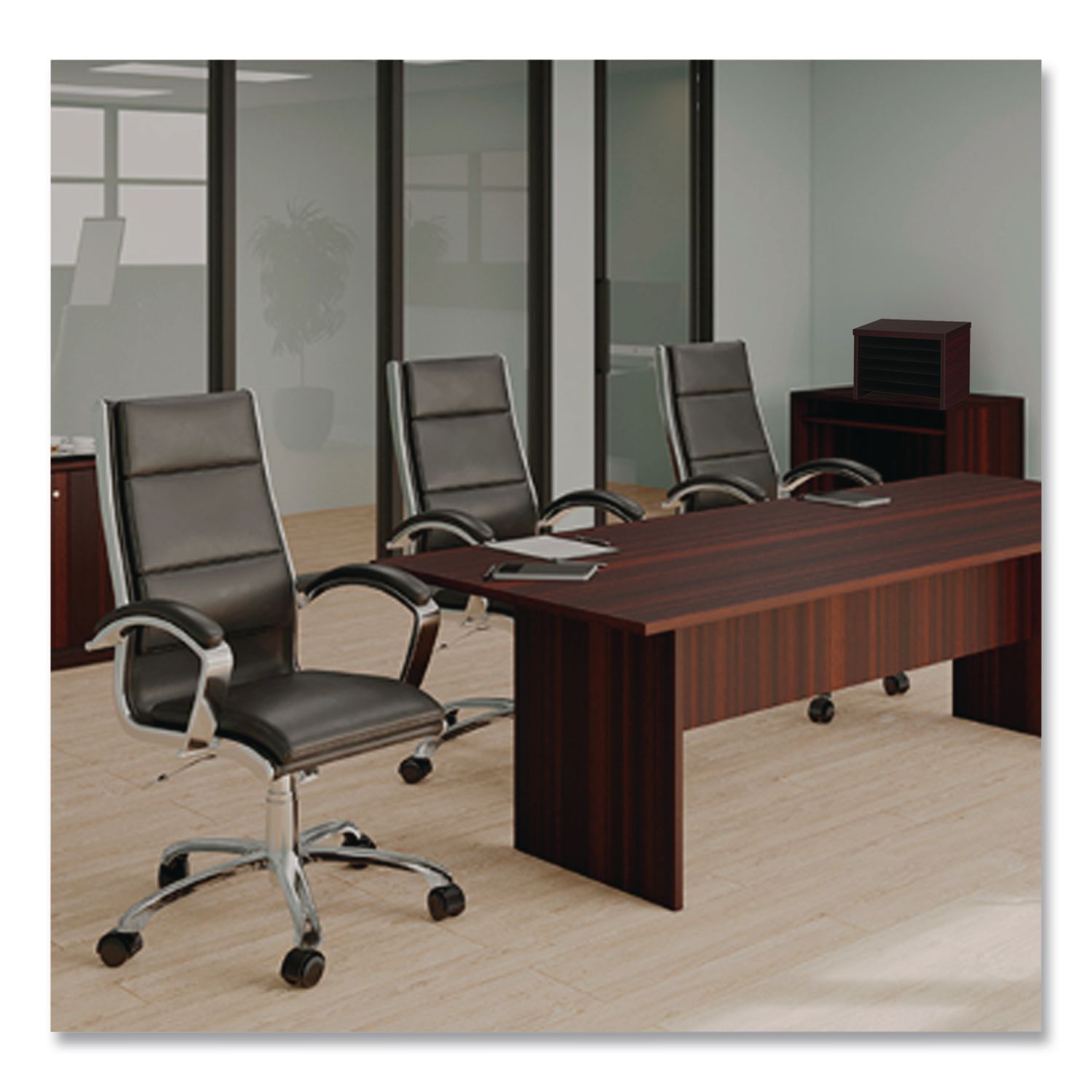 Alera ALEVA316012MY Wood-Closet-Shelves - View #4