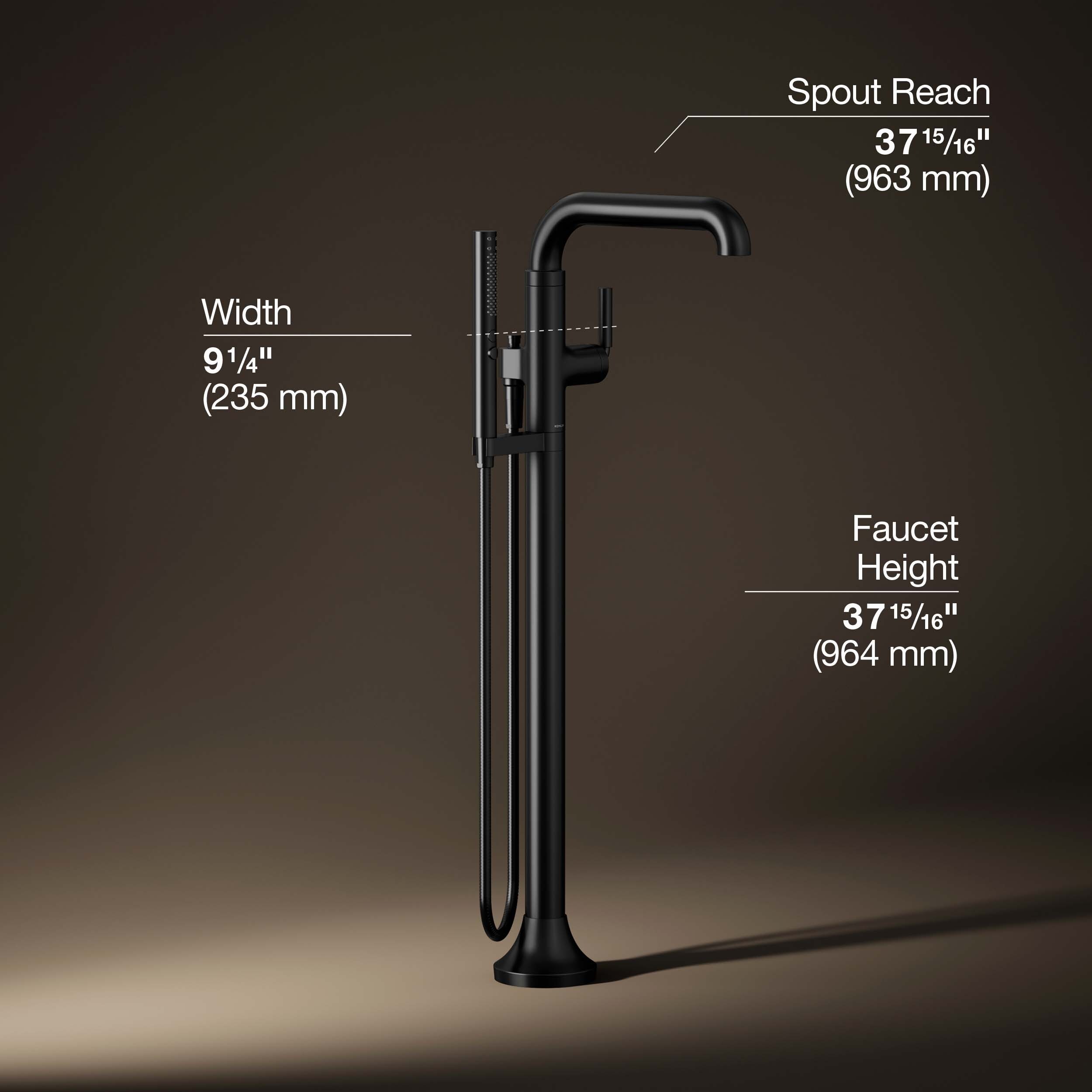 KOHLER T27424-4-BL Roman-Tub-Faucets - View #3