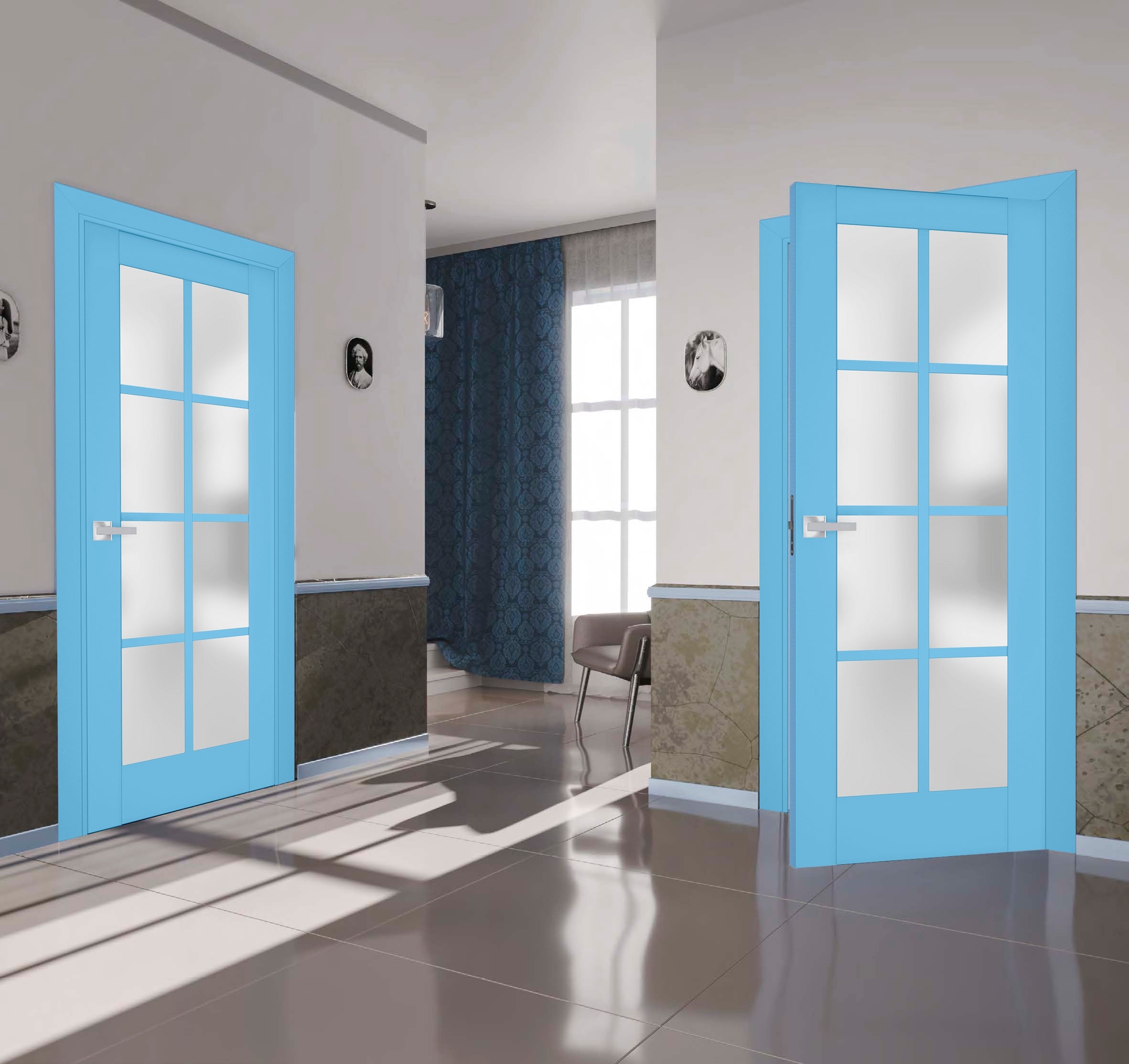 SARTODOORS VER7412DBDAQU42 Bifold-Sliding-Closet-Doors - View #5