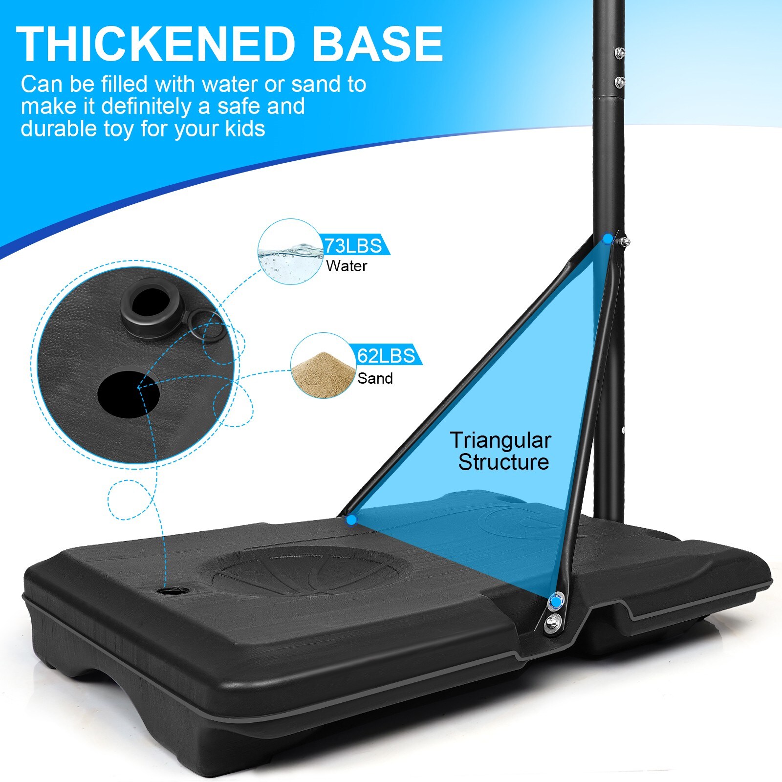 Flynama V-8109661 Basketball-System - View #4