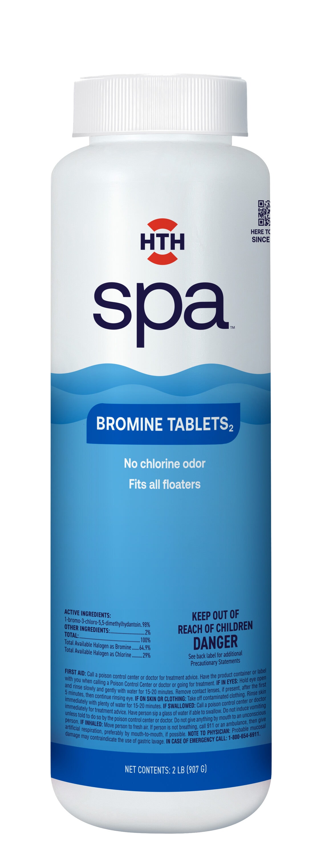 HTH 2 Pound(s) Low Odor Spa Bromine #86109