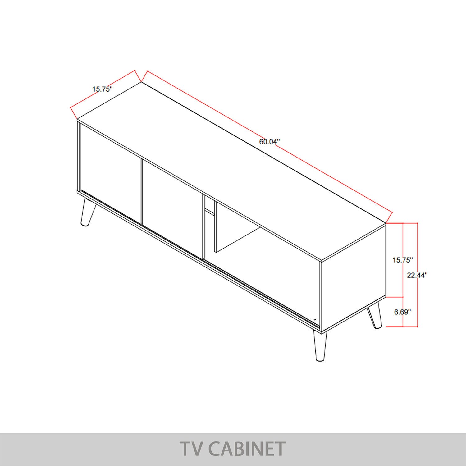 ChaletPosh C7048TV-LOK Tv-Stands - View #11