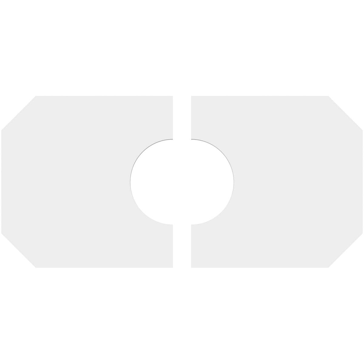 Ekena Millwork CMP12X6ED2-03000 Ceiling-Medallions - View #3