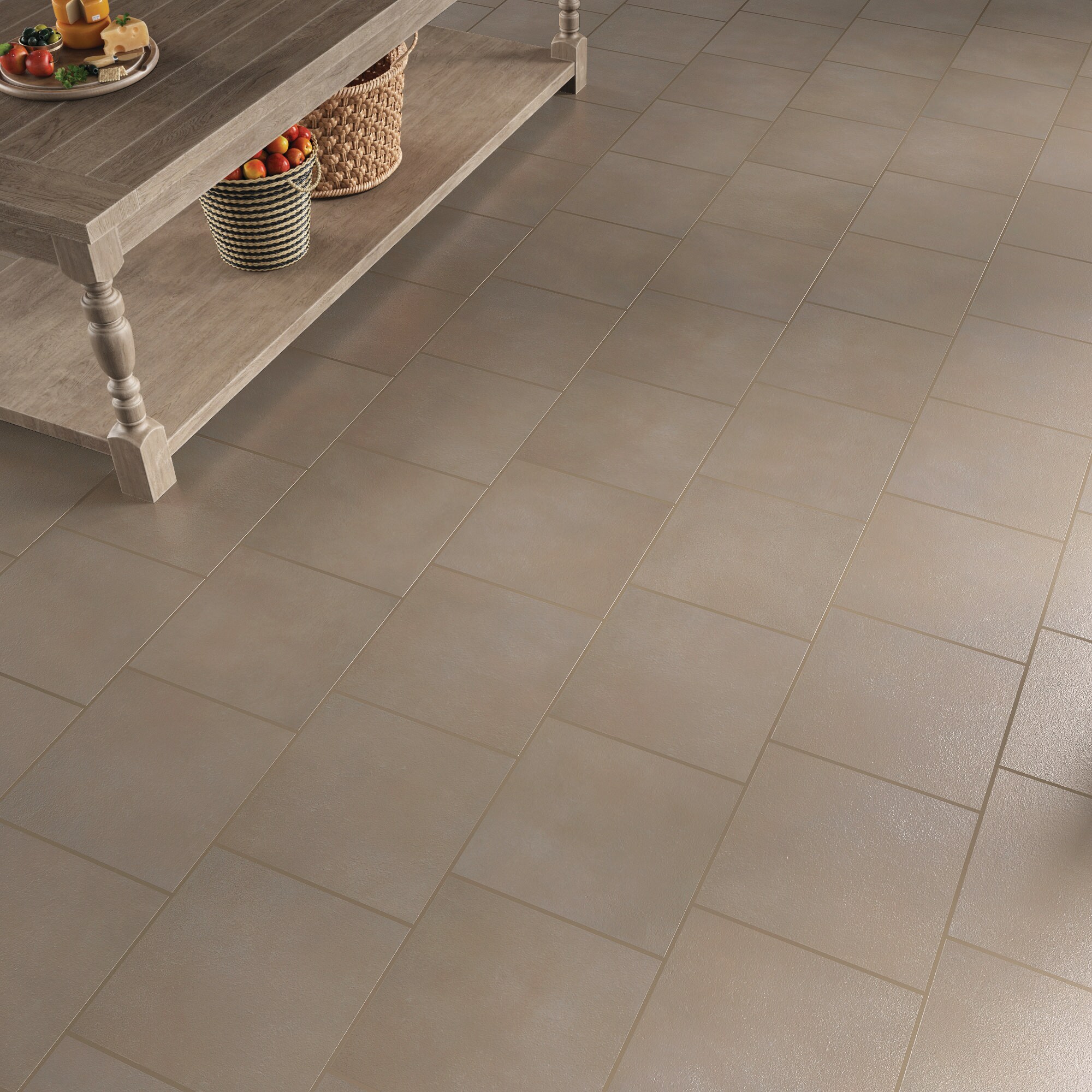 Crossville ChromaColor 12-Pack Aqua 12-in x 12-in Matte Porcelain Stone Look Floor and Wall Tile