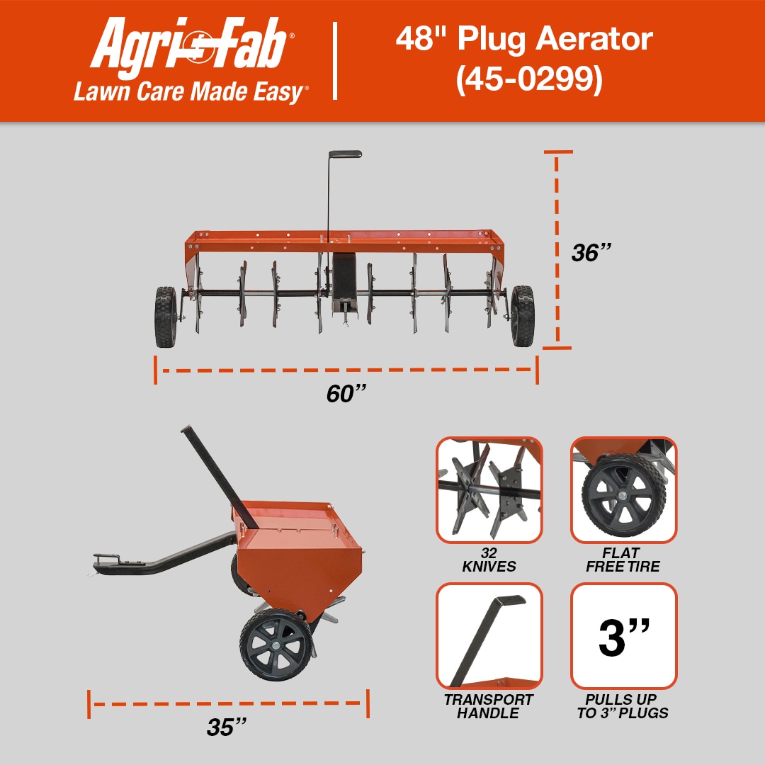 Agri-Fab 45-0299 Plug-Aerator - View #2