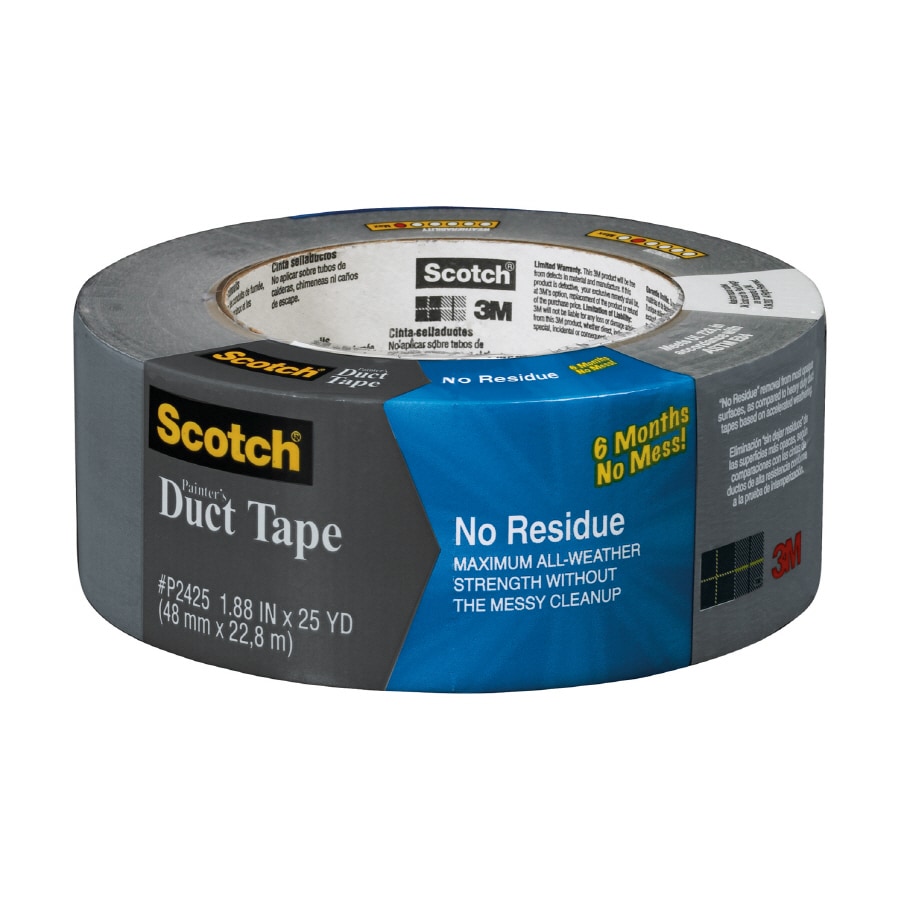 3M Yellow Rubberized Duct Tape 1.88-in x 20 Yard(s) in the Duct Tape  department at
