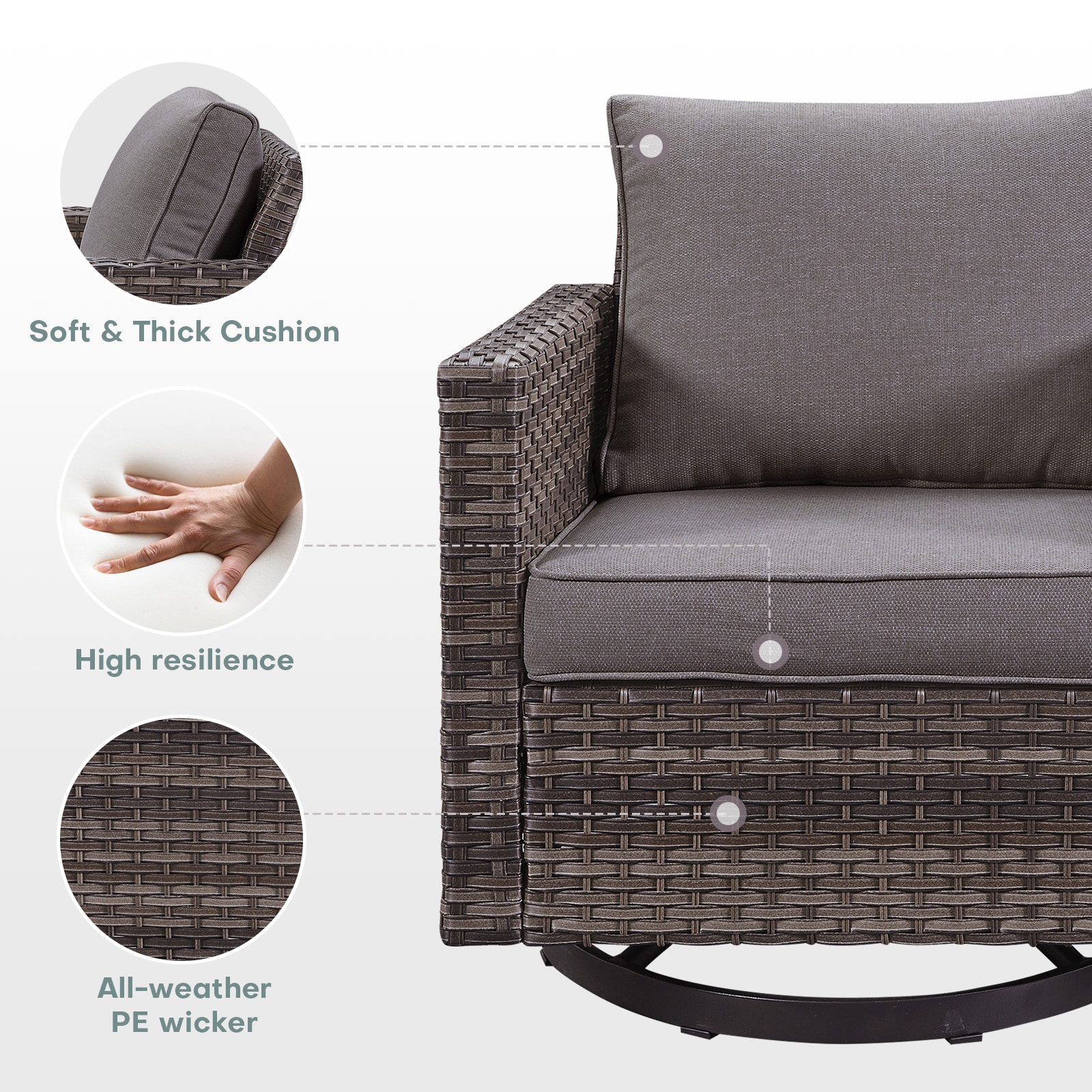 Rilyson FS069-3X2 Patio-Chairs - View #7
