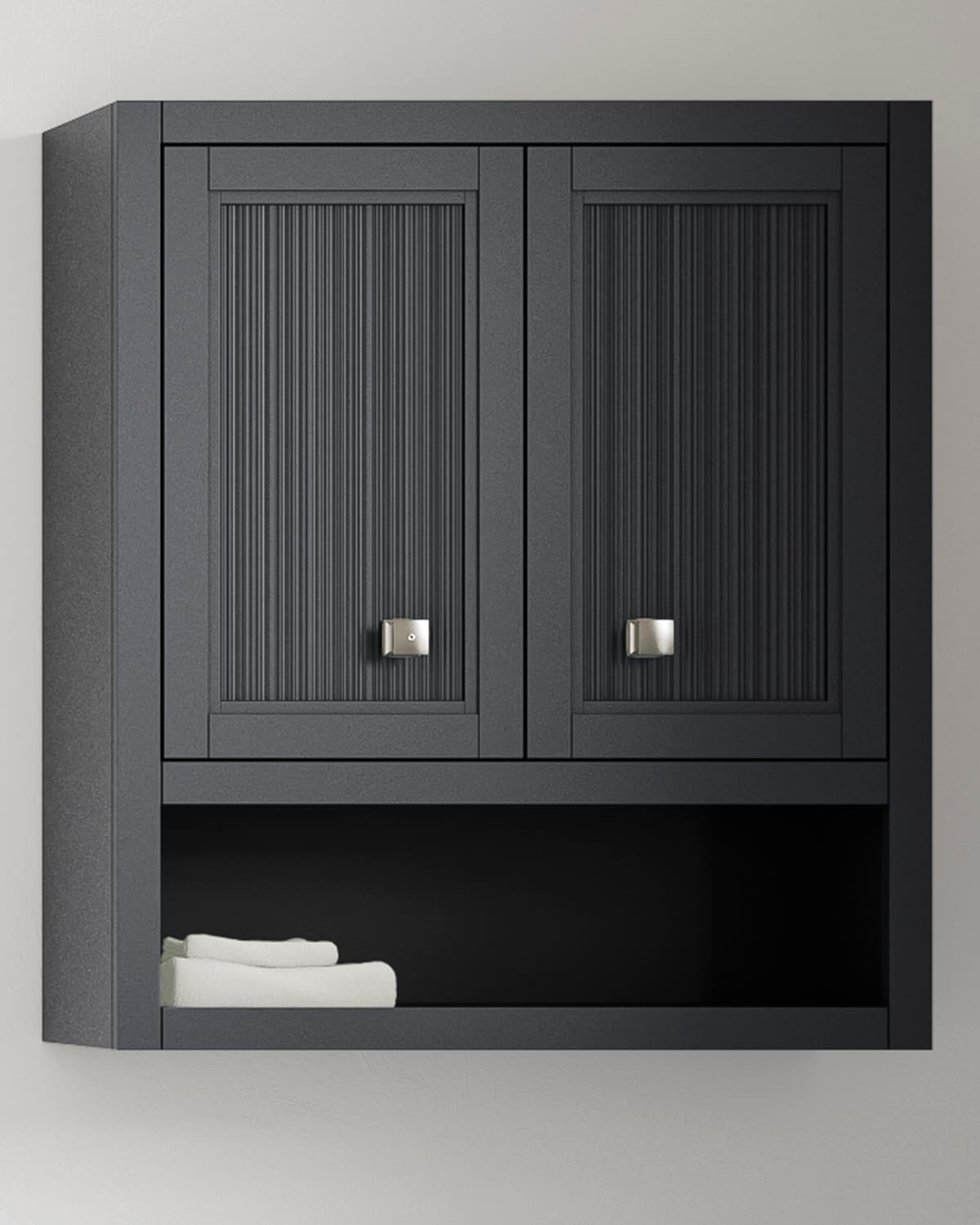 Black Bathroom Wall Cabinets at