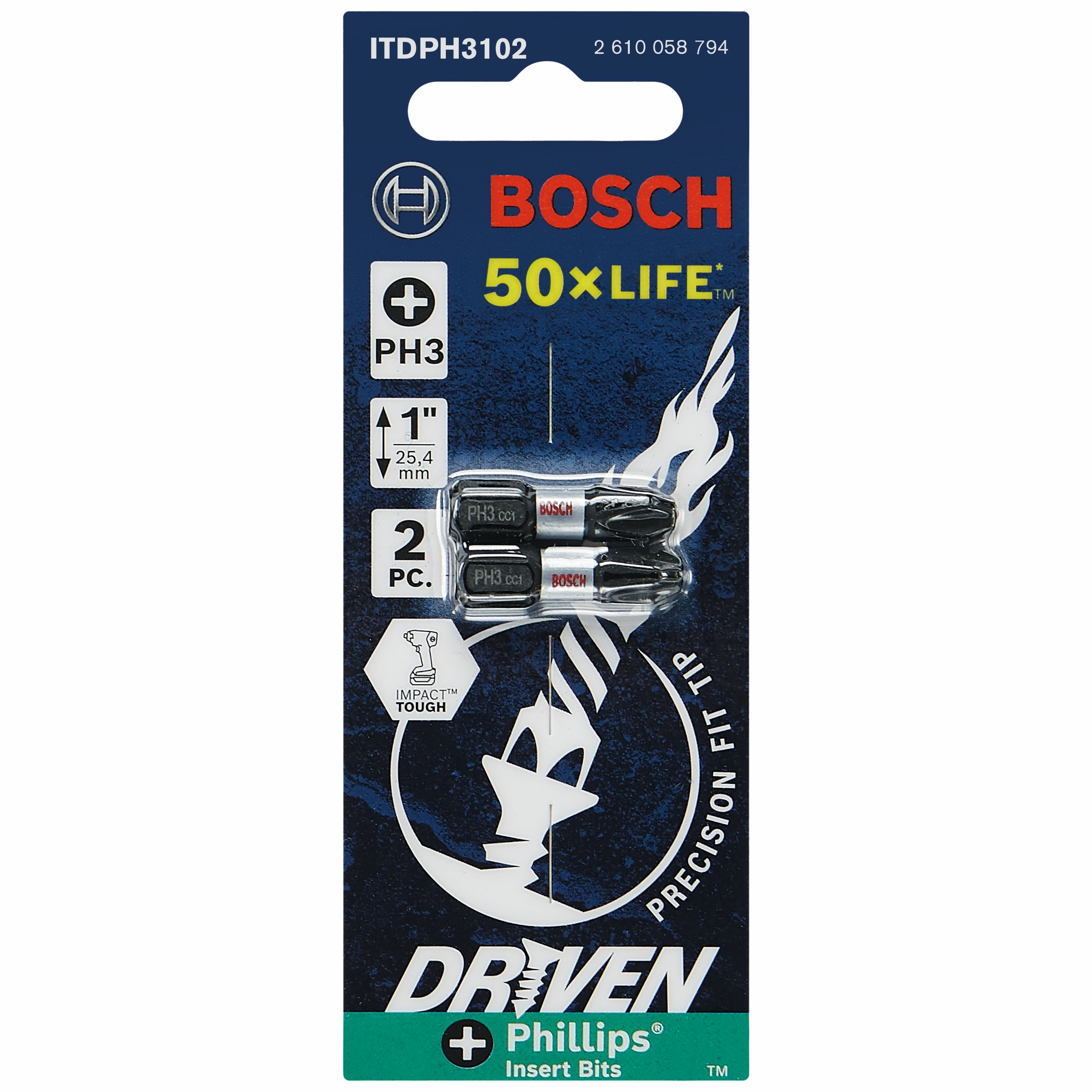 Bosch ITDPH3102 Impact-Screwdriving-Bits - View #7