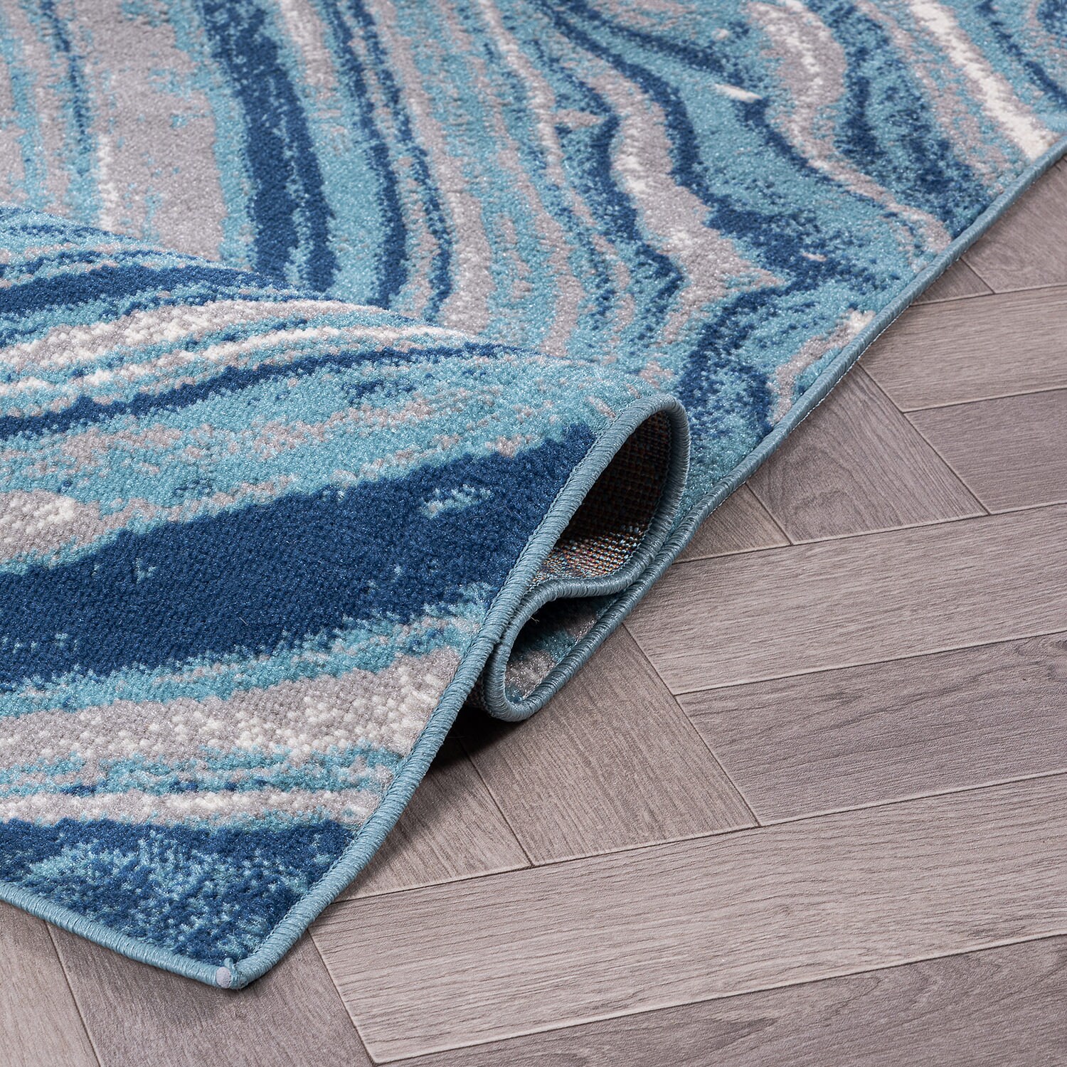 World Rug Gallery 2101BLUE5X7 rugs - View #5