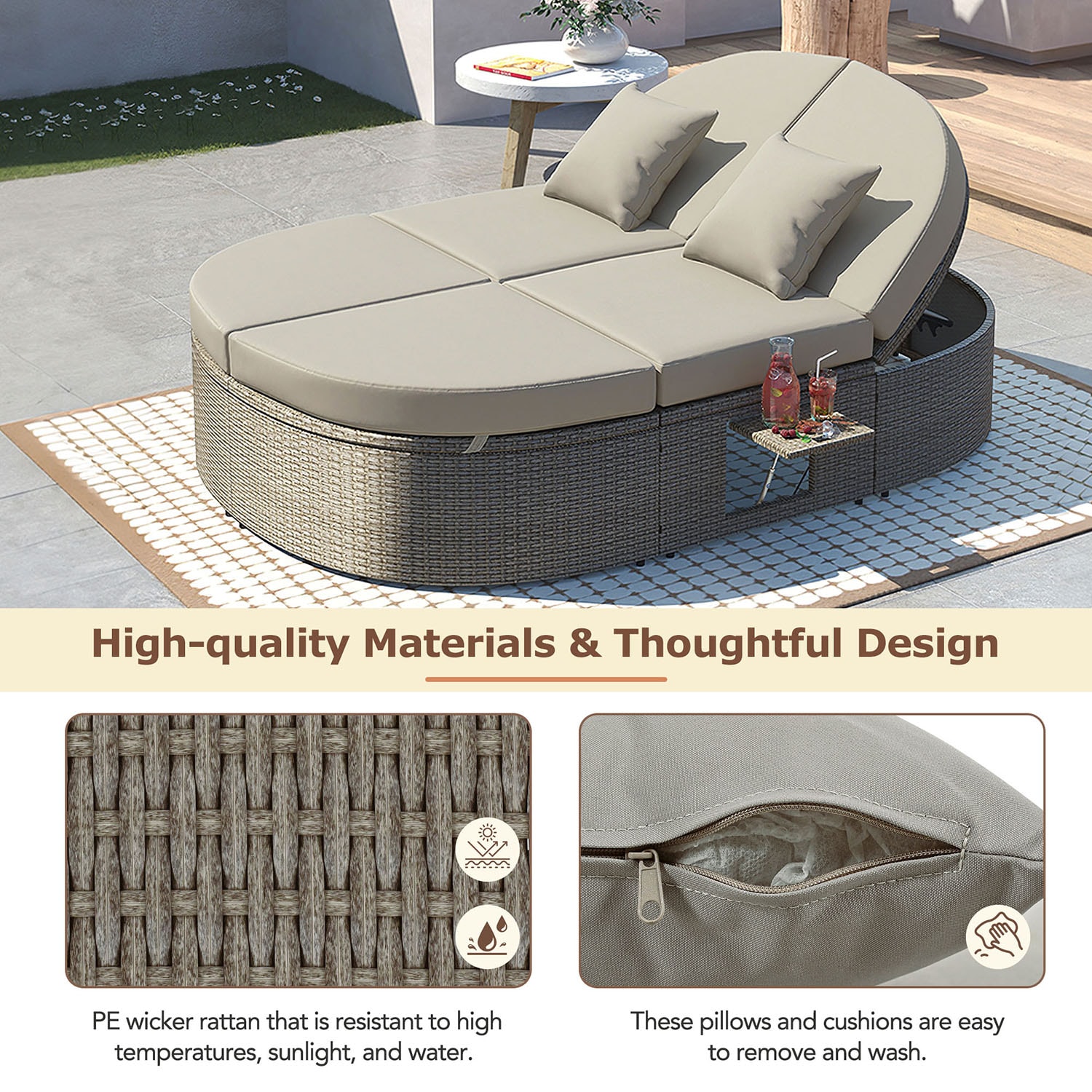 Bybafun YA0100344 Patio-Sofas-Daybeds - View #6