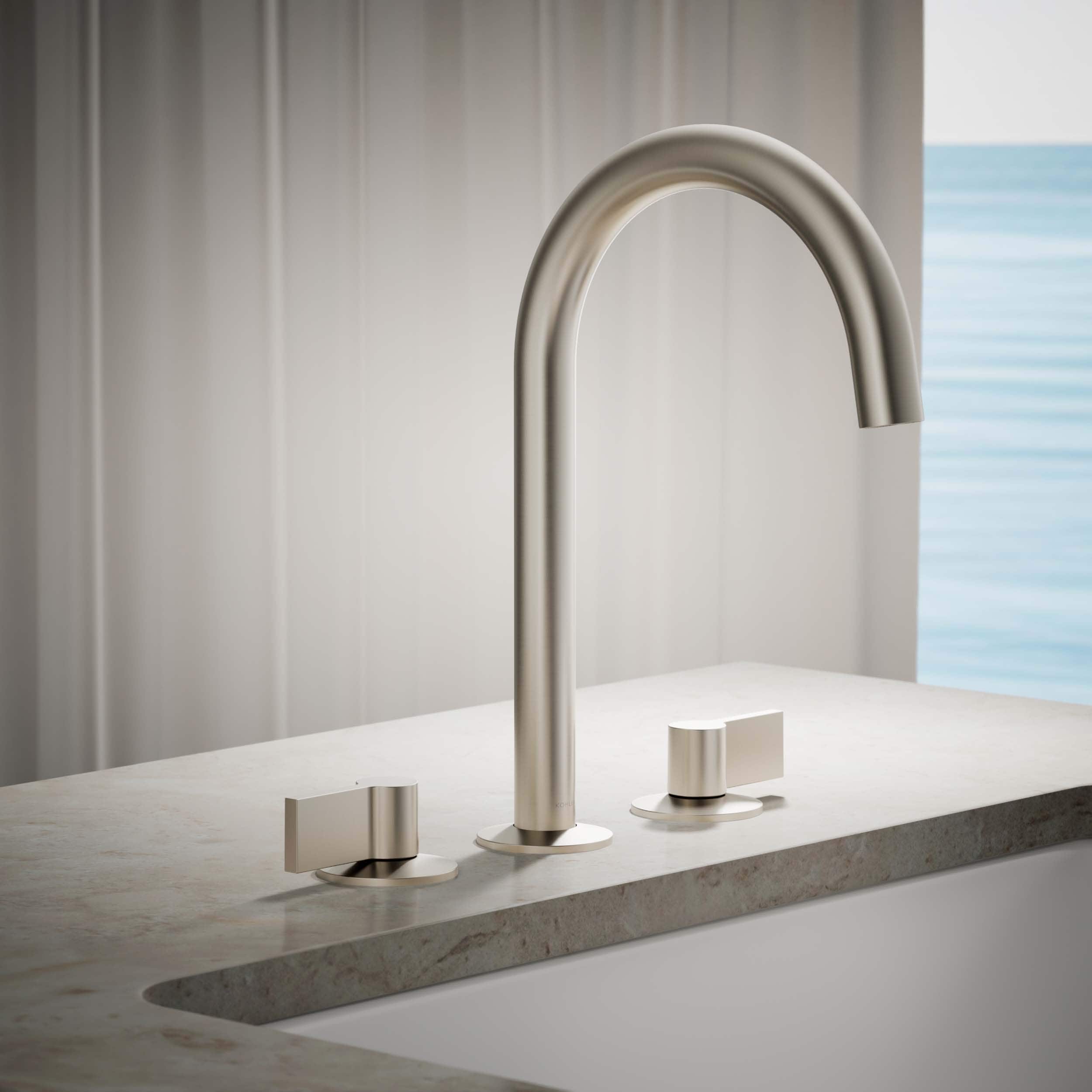 KOHLER K-77990-4-BN Faucet-Tub-Shower-Handles - View #2