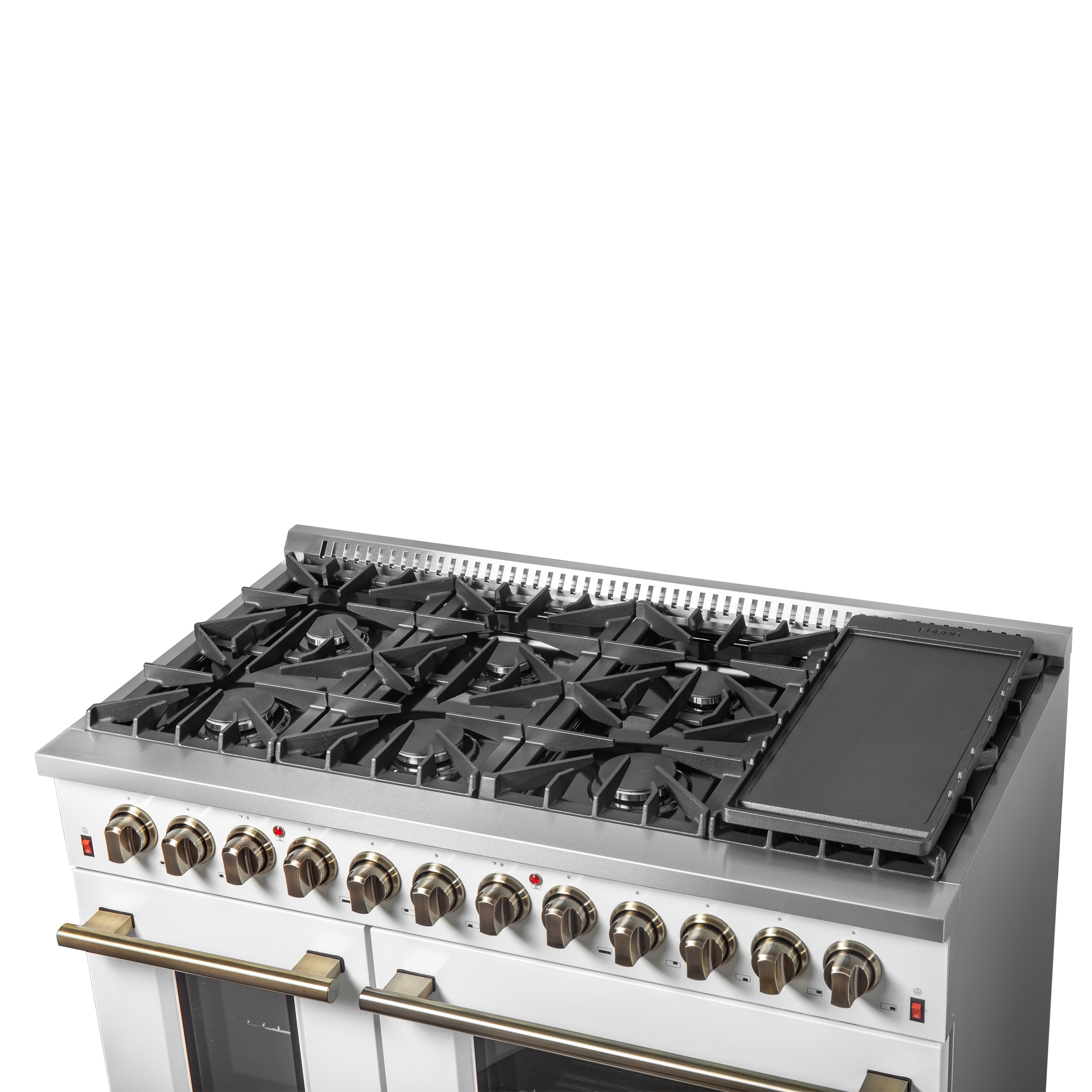 FORNO FFSGS6156-48WHT Double-Dual-Fuel-Ranges - View #11