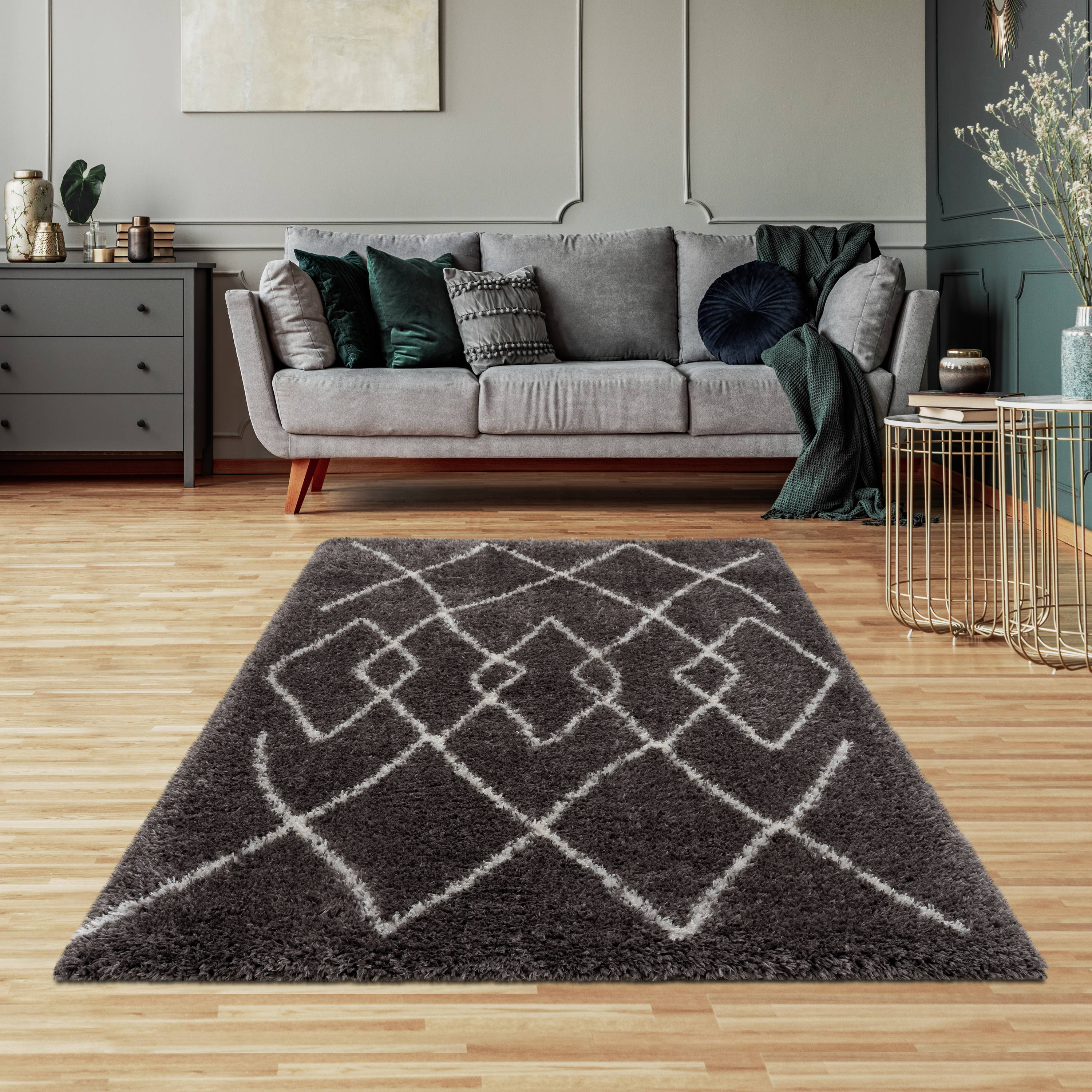 LBaiet ML654G46 GREY rugs - View #7