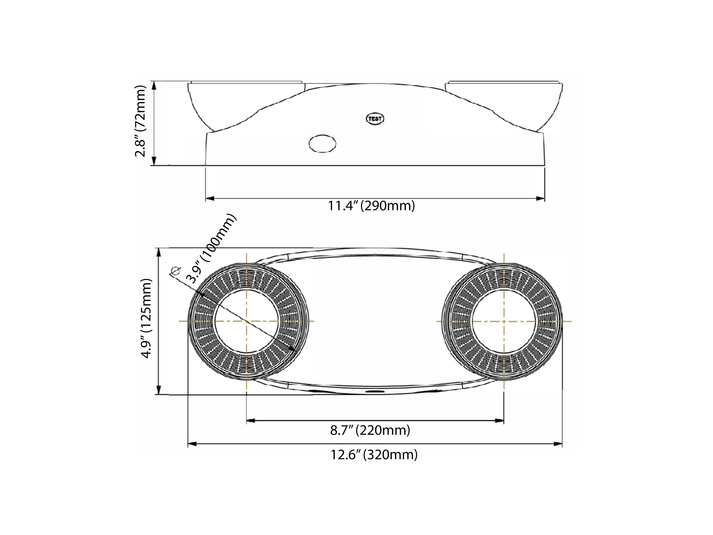 Nicor Lighting EML71UNVWH Emergency-Exit-Lighting - View #9