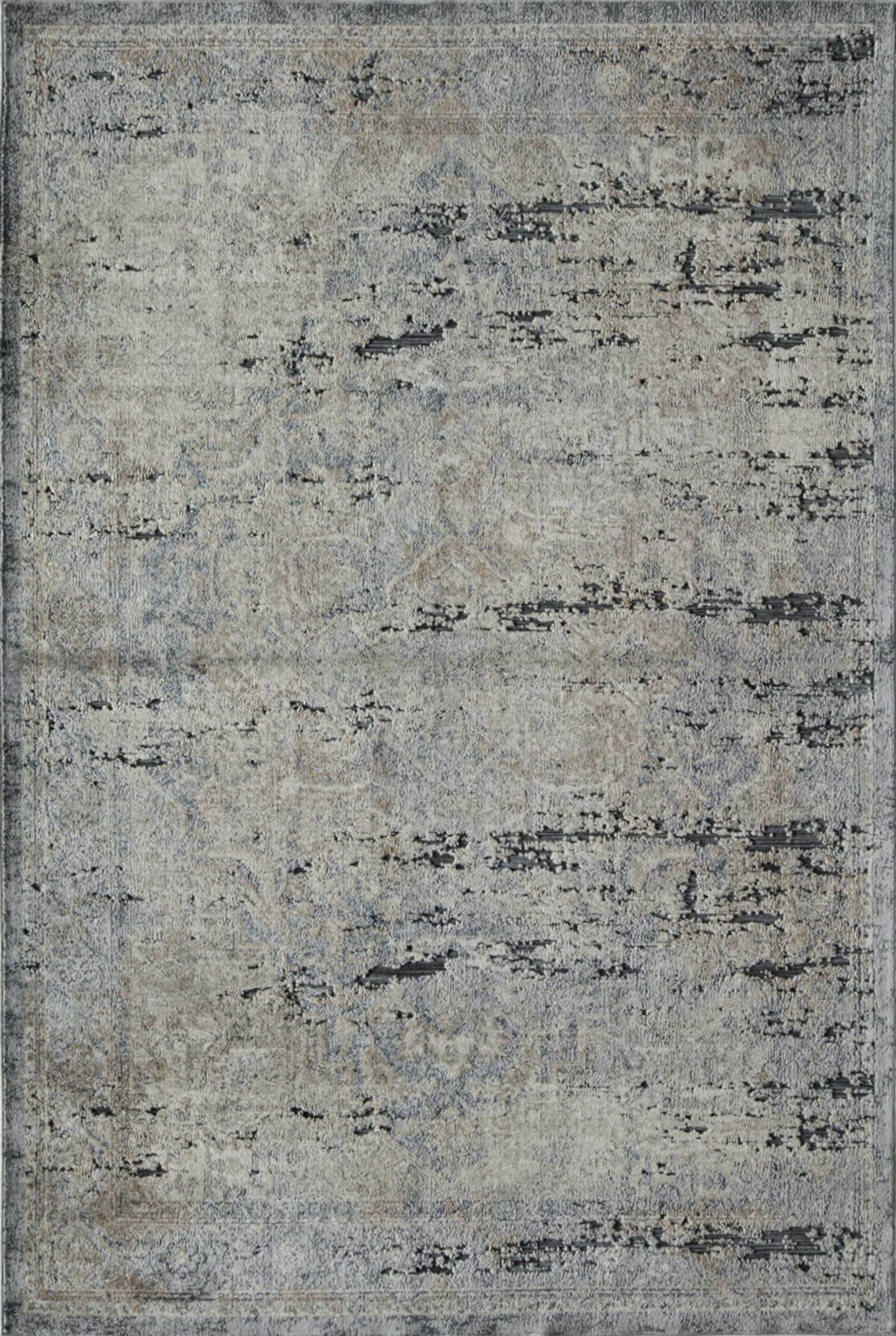 Cambridge Transitional 5' x 8' Blue Navy Synthetic Area Rug