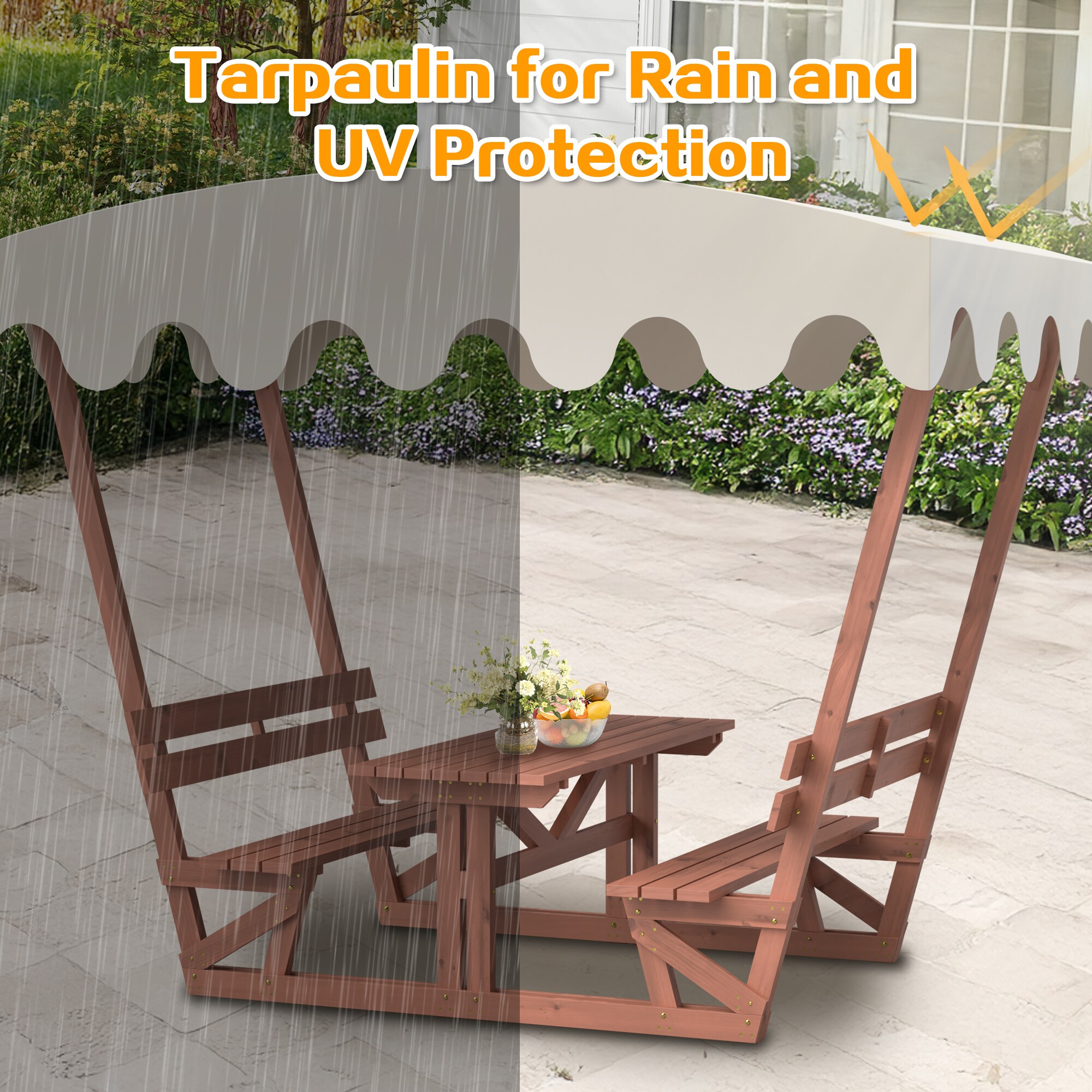 LOVMOR SF-H-W1422S00057 Patio-Tables - View #4